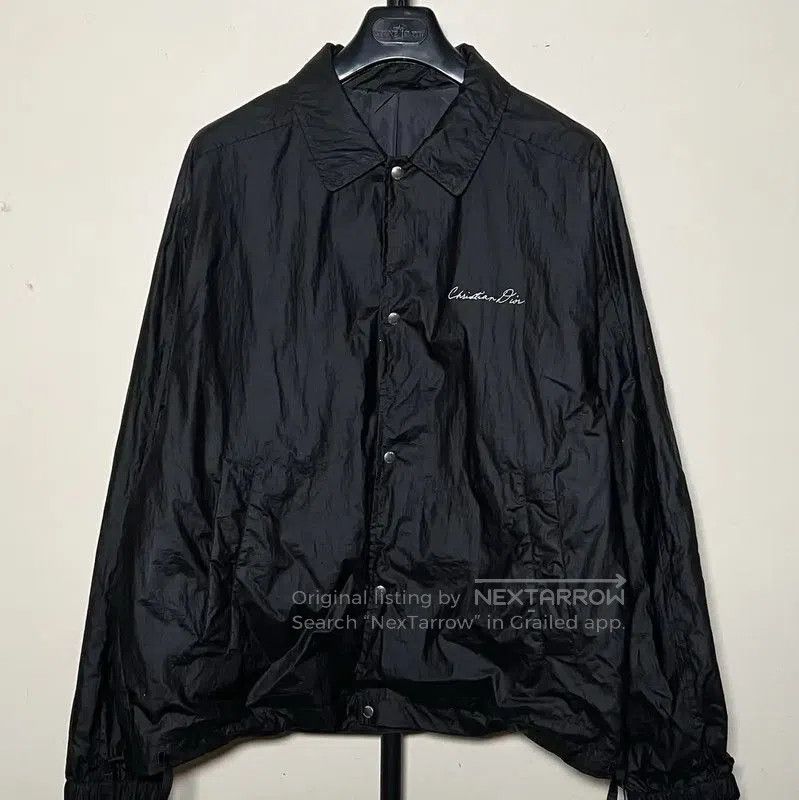 Dior Dior Black Cotton Oversized Jacket for Men . Size US XL / EU 56 / 4 - 1 Thumbnail