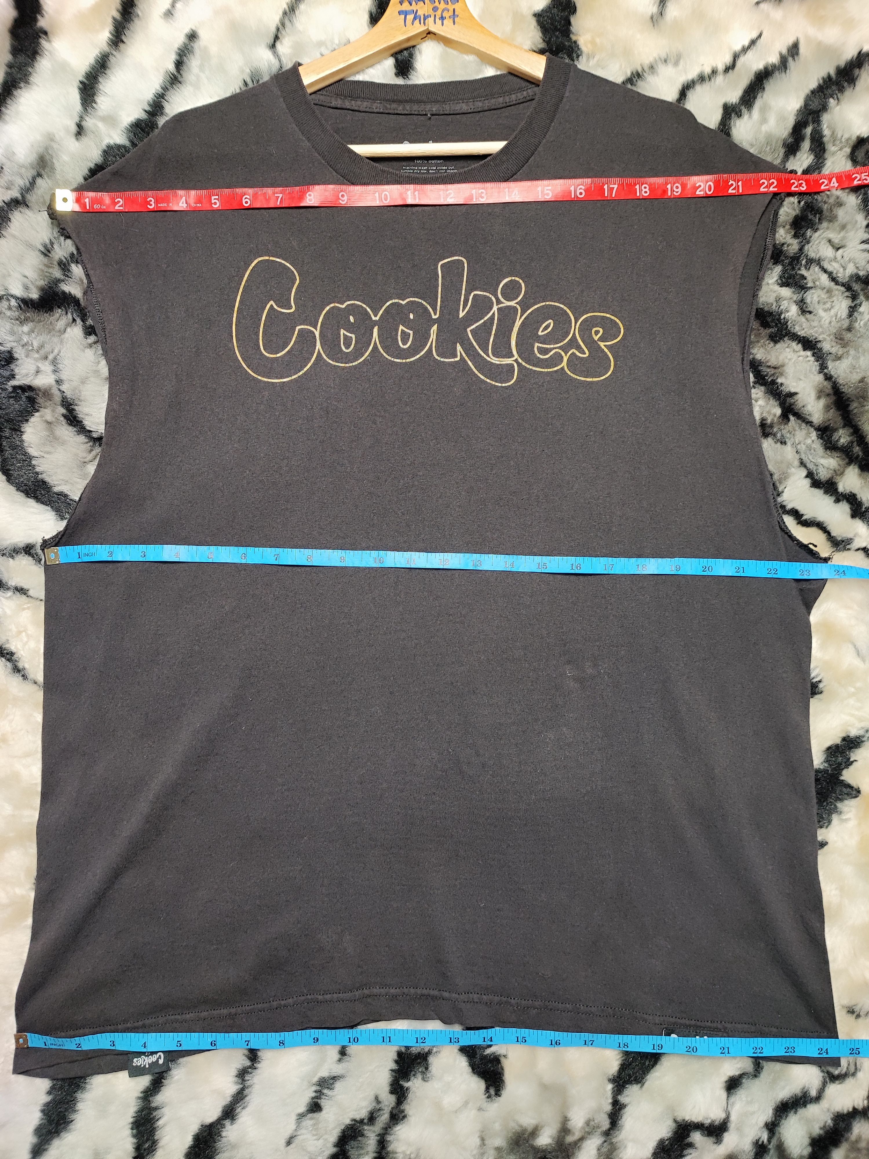 Cookies Vintage Cookies OG Release Script Logo T-Shirt Size US XL / EU 56 / 4 - 13 Thumbnail