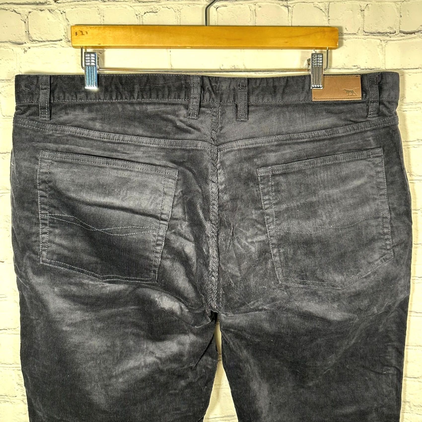 Rodd & Gunn Rodd & Gunn Stirling 2 Straight Jean Navy Corduroy Pants Mens 42x34 New Size US 42 / EU 58 - 7 Thumbnail
