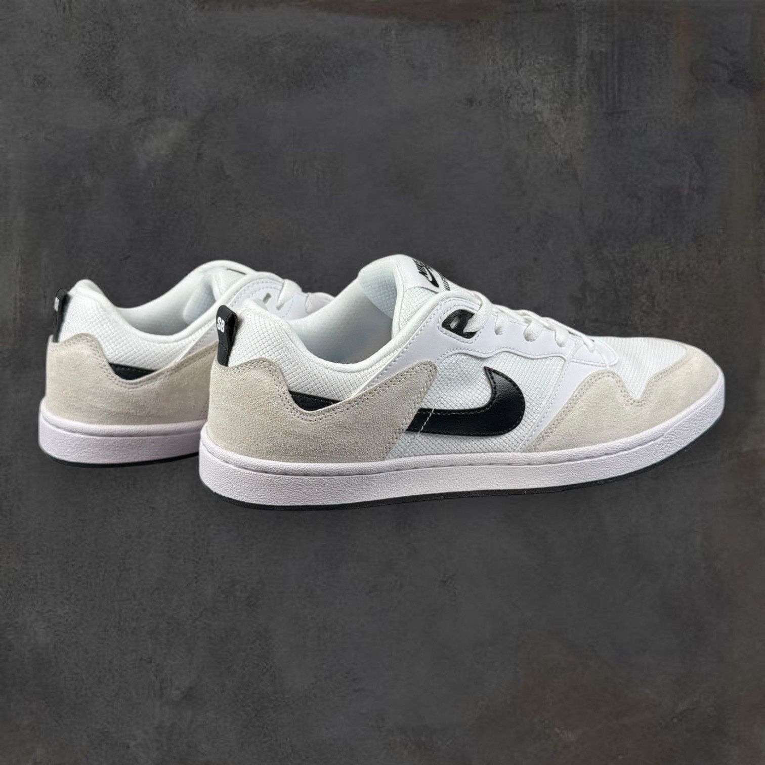 Nike Nike SB Alleyoop White/Black Size 12 CJ0882-100 NIB Size US 12 / EU 45 - 6 Thumbnail