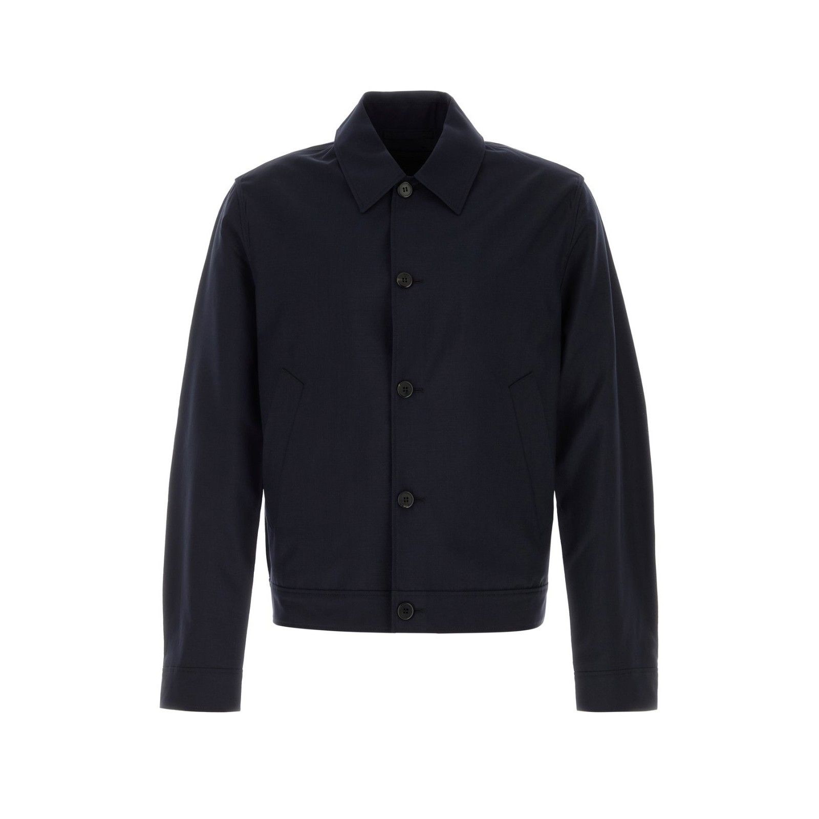 Prada PRADA Midnight Blue Wool Blend Jacket New & Authentic (Men's Size US L / EU 52-54 / 3 - 1 Thumbnail
