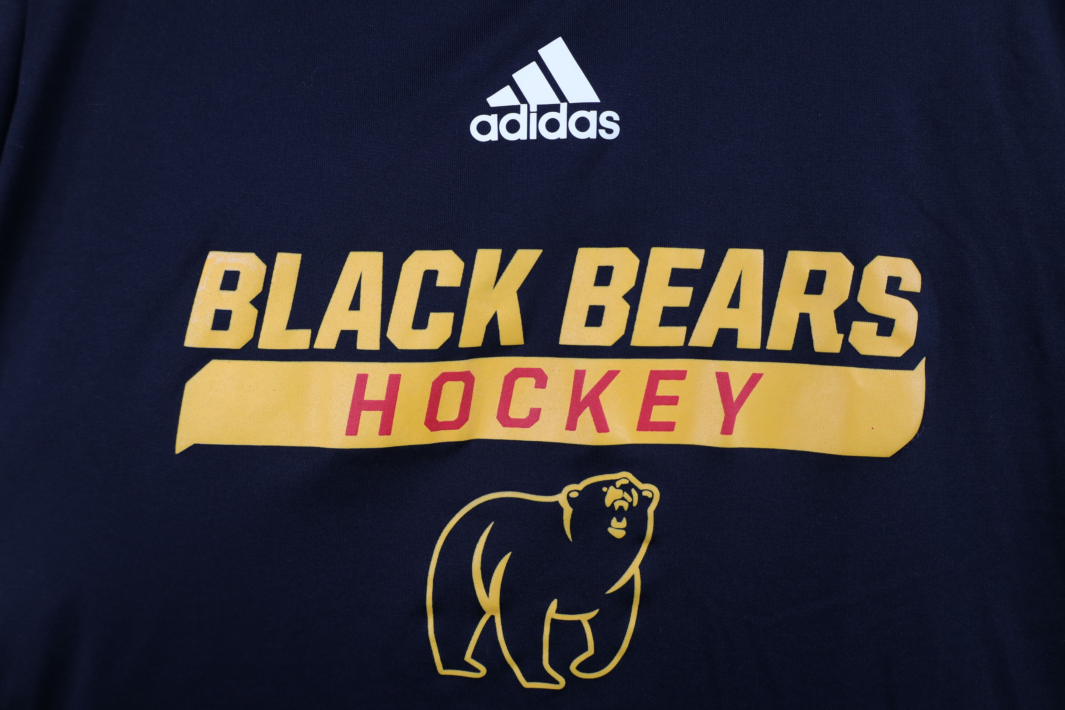 Adidas Adidas Maryland Black Bears Hockey Long Sleeve T-Shirt Size US L / EU 52-54 / 3 - 4 Thumbnail