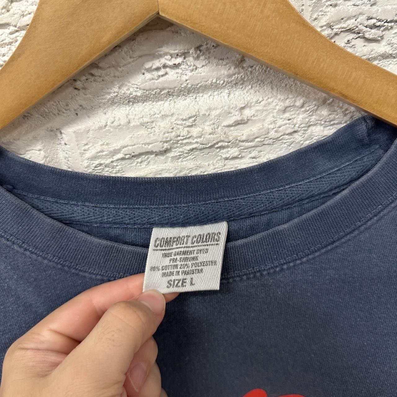 Vintage Vintage Ole Miss Rebels Acid Wash Sweatshirt Large Size US L / EU 52-54 / 3 - 4 Thumbnail