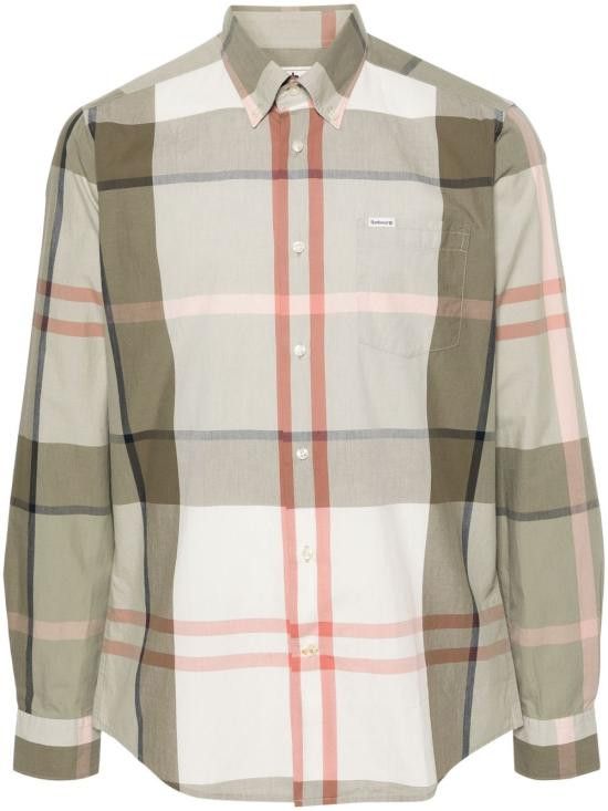 Barbour BARBOUR Men Long Tops MSH5071 TN24 Green Size US XL / EU 56 / 4 - 1 Thumbnail