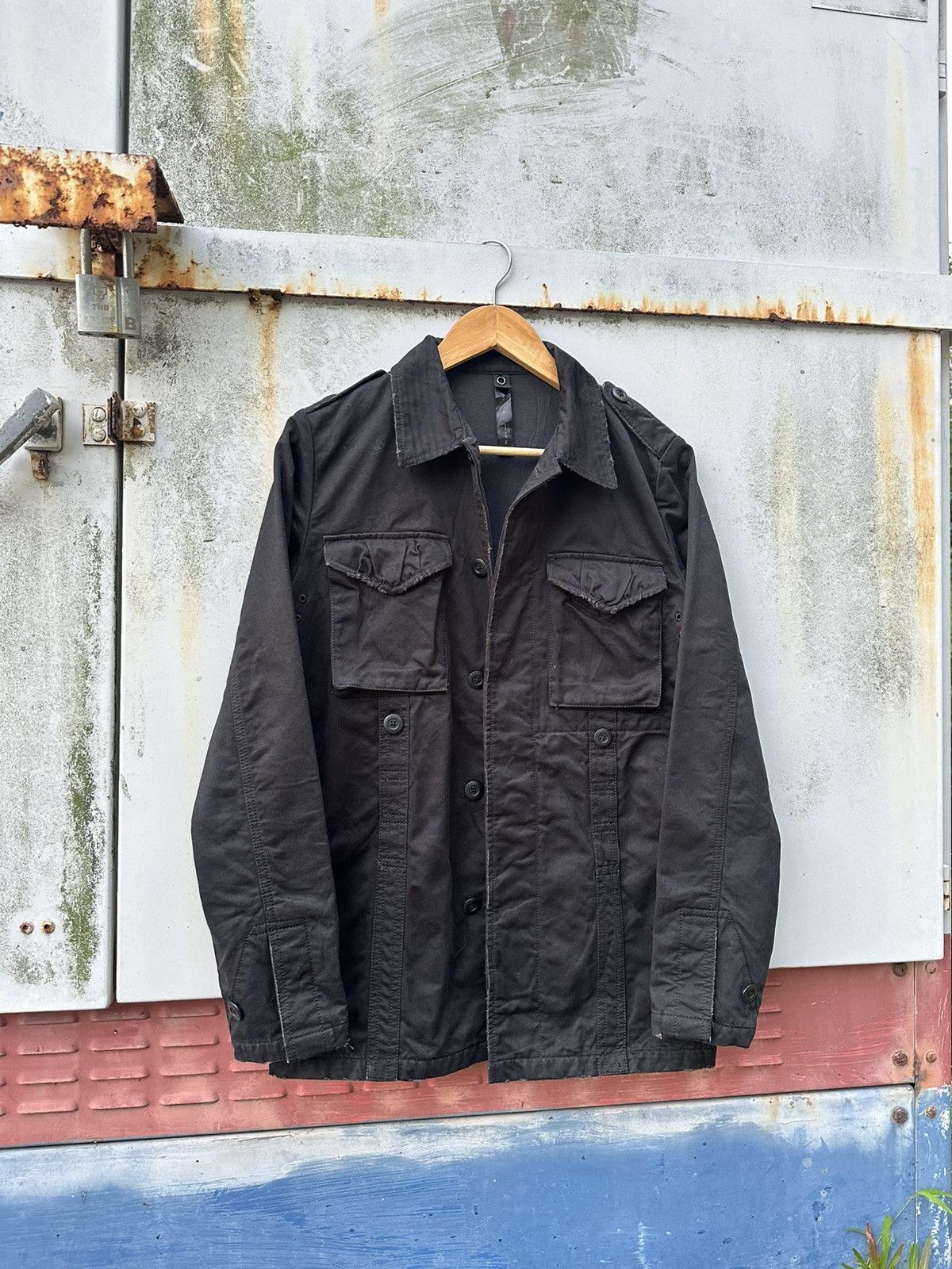 wjk 👹WJK Japan Distressed Utility Jacket Size US S / EU 44-46 / 1 - 4 Thumbnail