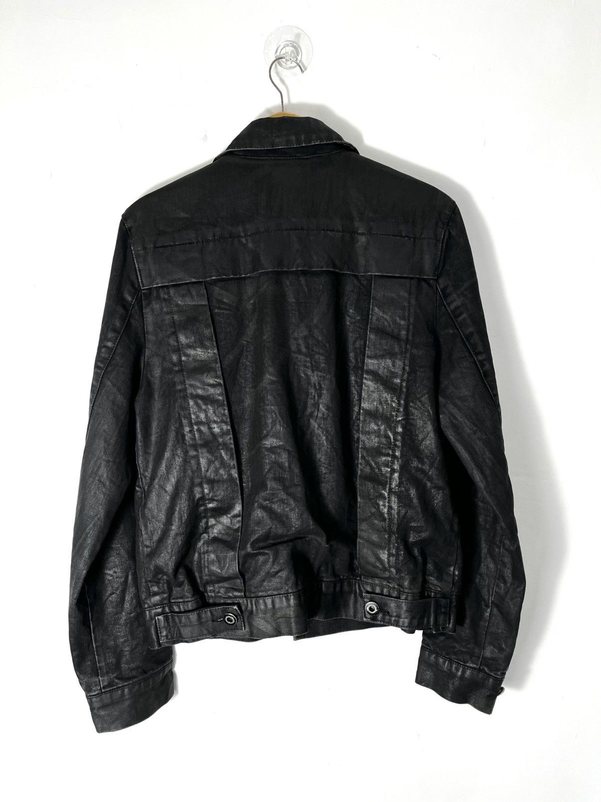KMRii Black waxed jacket ifsx lgb style PWD Size US L / EU 52-54 / 3 - 15 Thumbnail