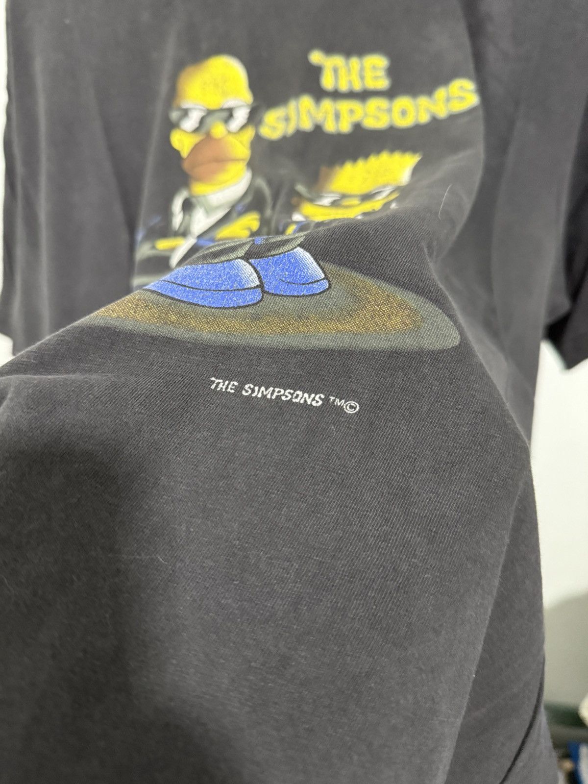 The Simpsons × Vintage Vintage The Simpsons Men in Black Parody Tee Size US XL / EU 56 / 4 - 4 Thumbnail