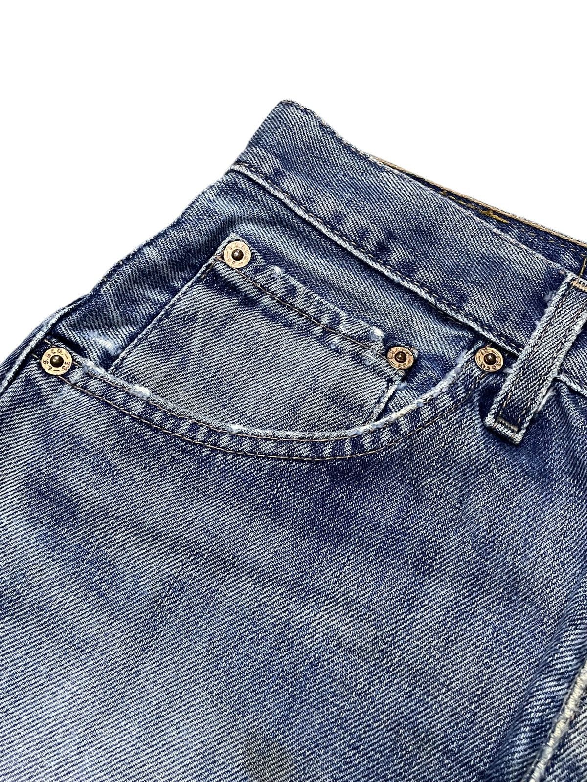 Levi's Vintage Levis 507 Flared Bootcut Distressed Jeans Size US 28 / EU 44 - 13 Thumbnail