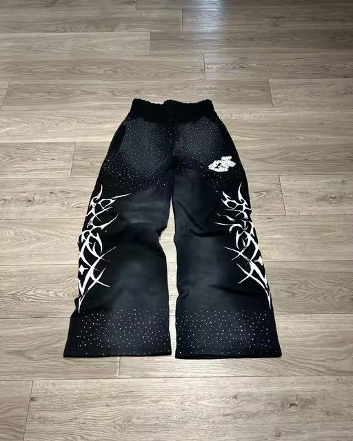 Other Y2k Gothic Hip Hop Casual Pants Jogger Size US 28 / EU 44 - 2 Thumbnail