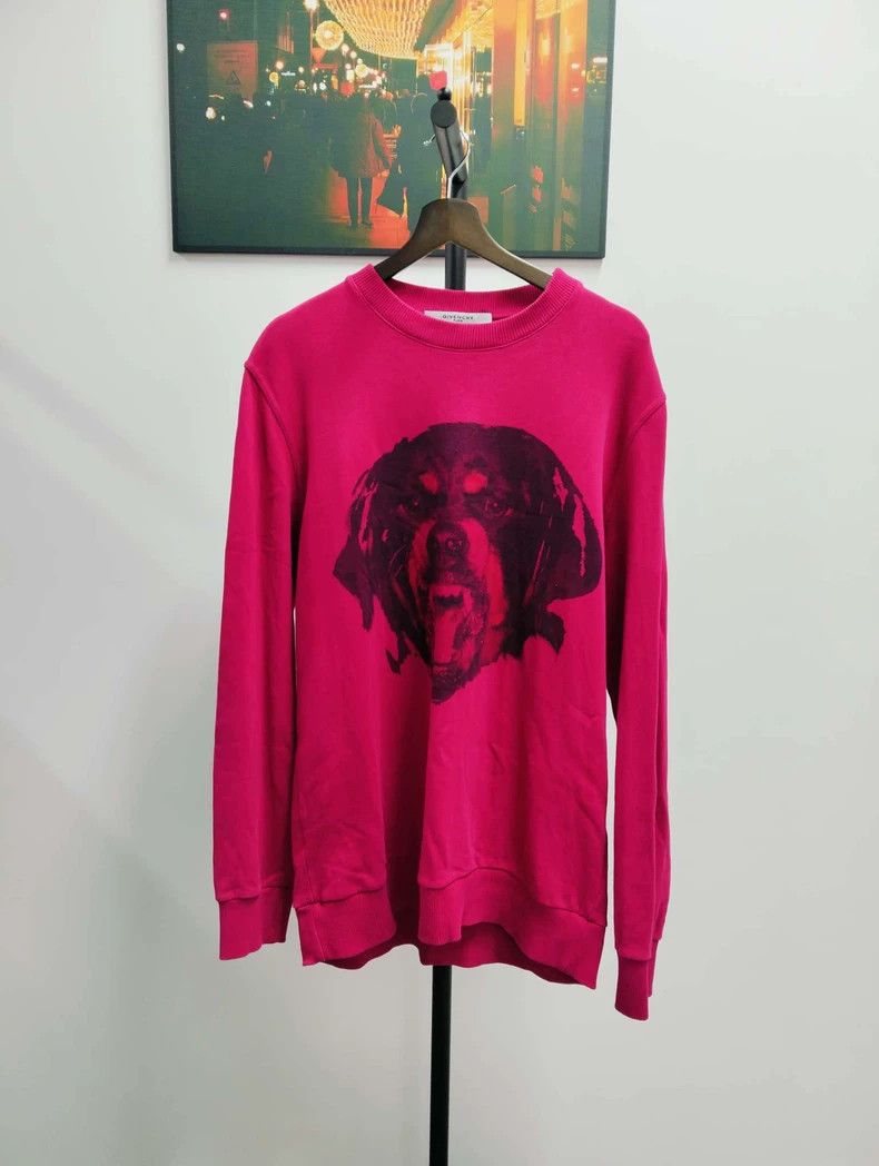 Givenchy Givenchy Fuchsia hoodie Size US M / EU 48-50 / 2 - 1 Thumbnail