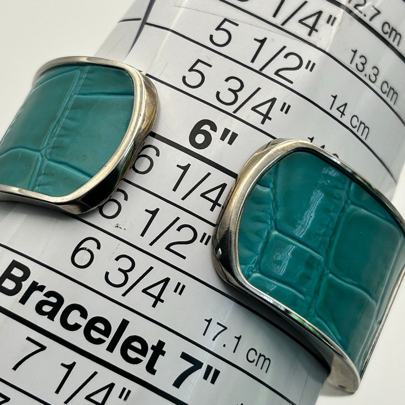 Other Studio Time Teal Silver Stainless Steel Womens Bangle Watch Size ONE SIZE - 8 Thumbnail