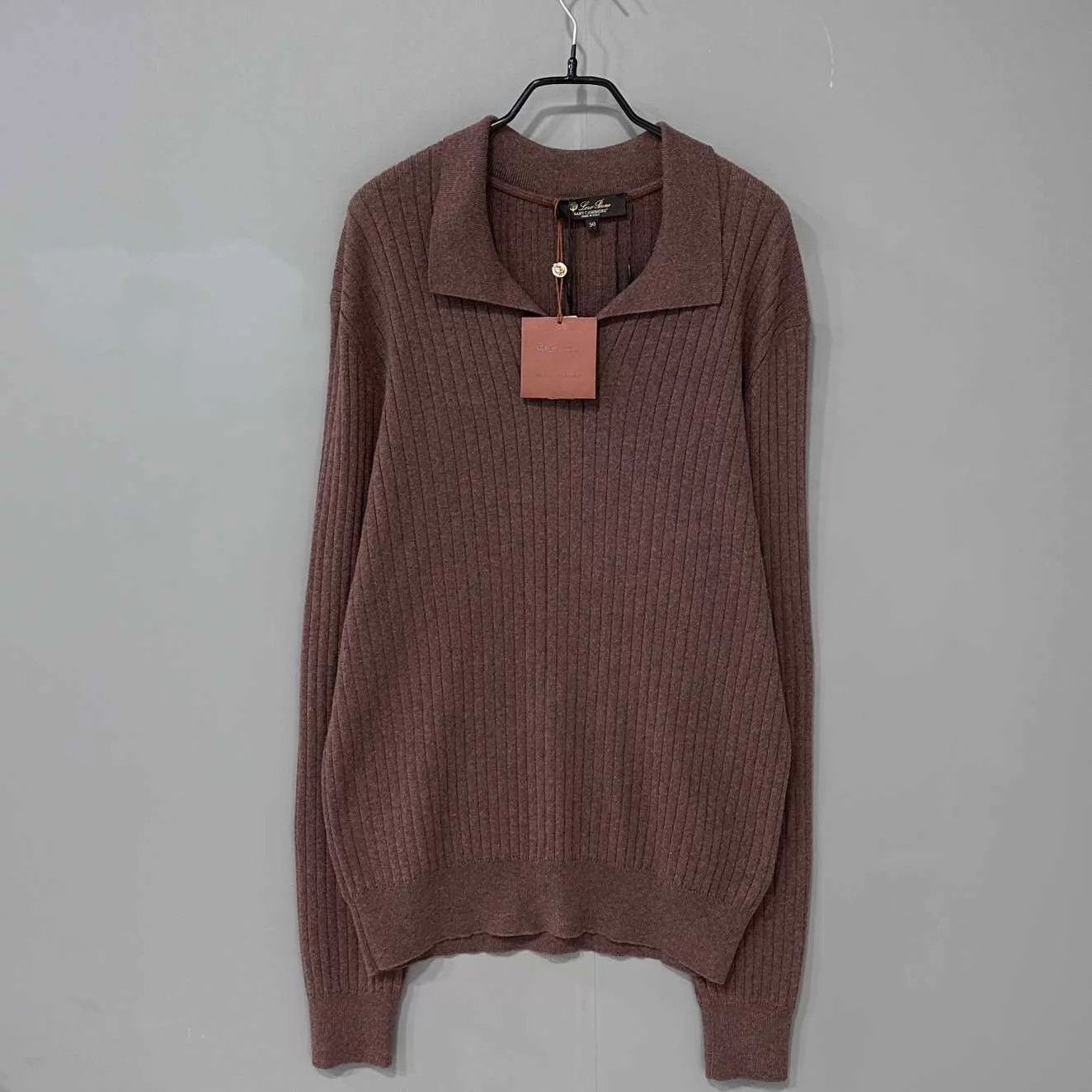 Loro Piana Loro Piana Brick Cashmere Sweater Size 50 Size US M / EU 48-50 / 2 - 1 Thumbnail