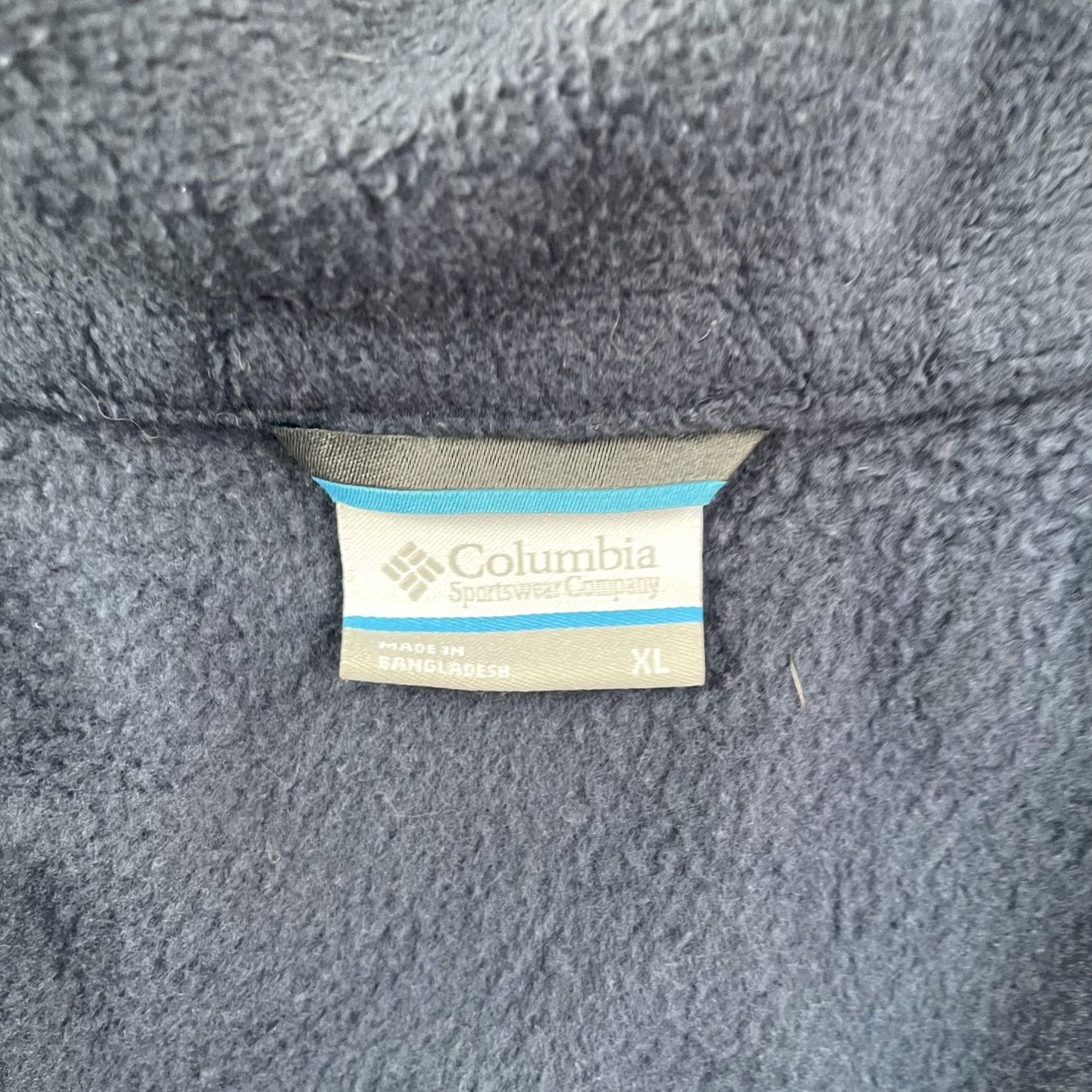 Vintage Columbia Vest Mens XL Blue Fleece Full Zip Pockets Casual Outdoor Warm Jacket/Coat Length Mid-Length Standing Collar Zipper Pocket Size US XL / EU 56 / 4 - 2 Thumbnail