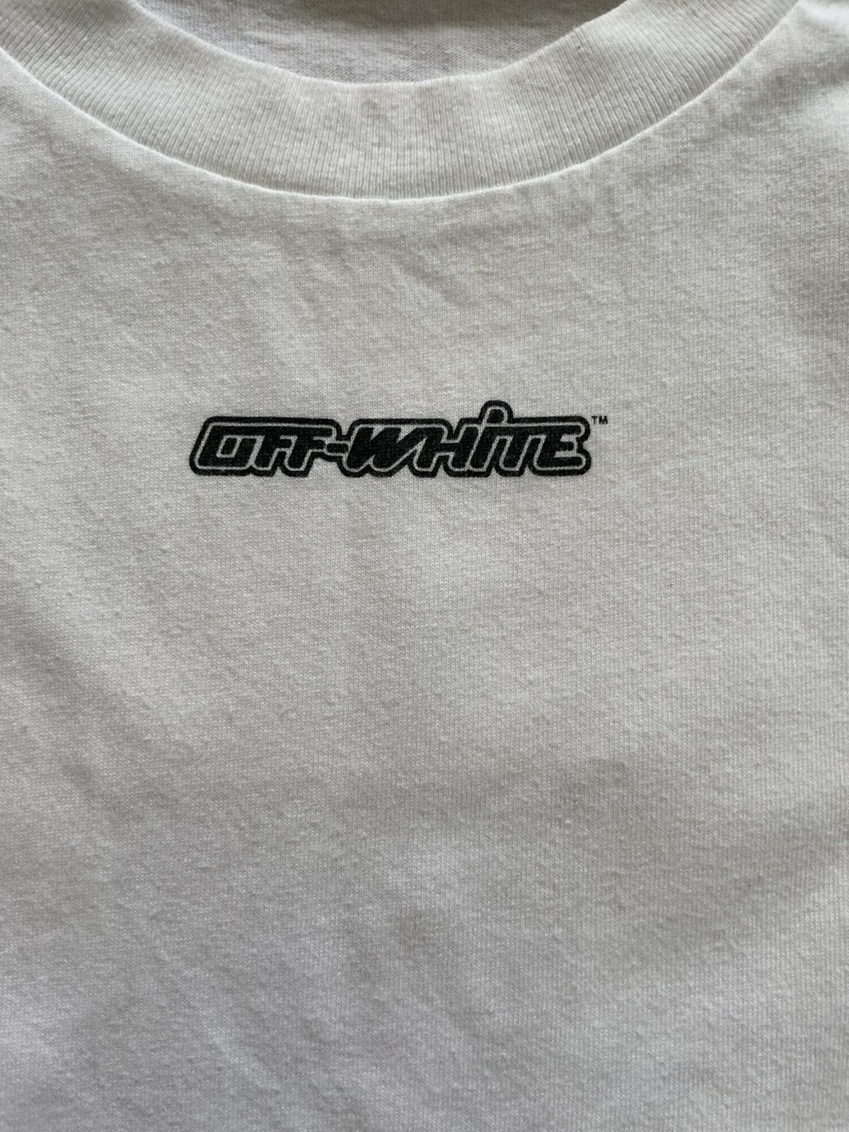 Off-White × Virgil Abloh Off-White White T-Shirt Size US M / EU 48-50 / 2 - 5 Thumbnail