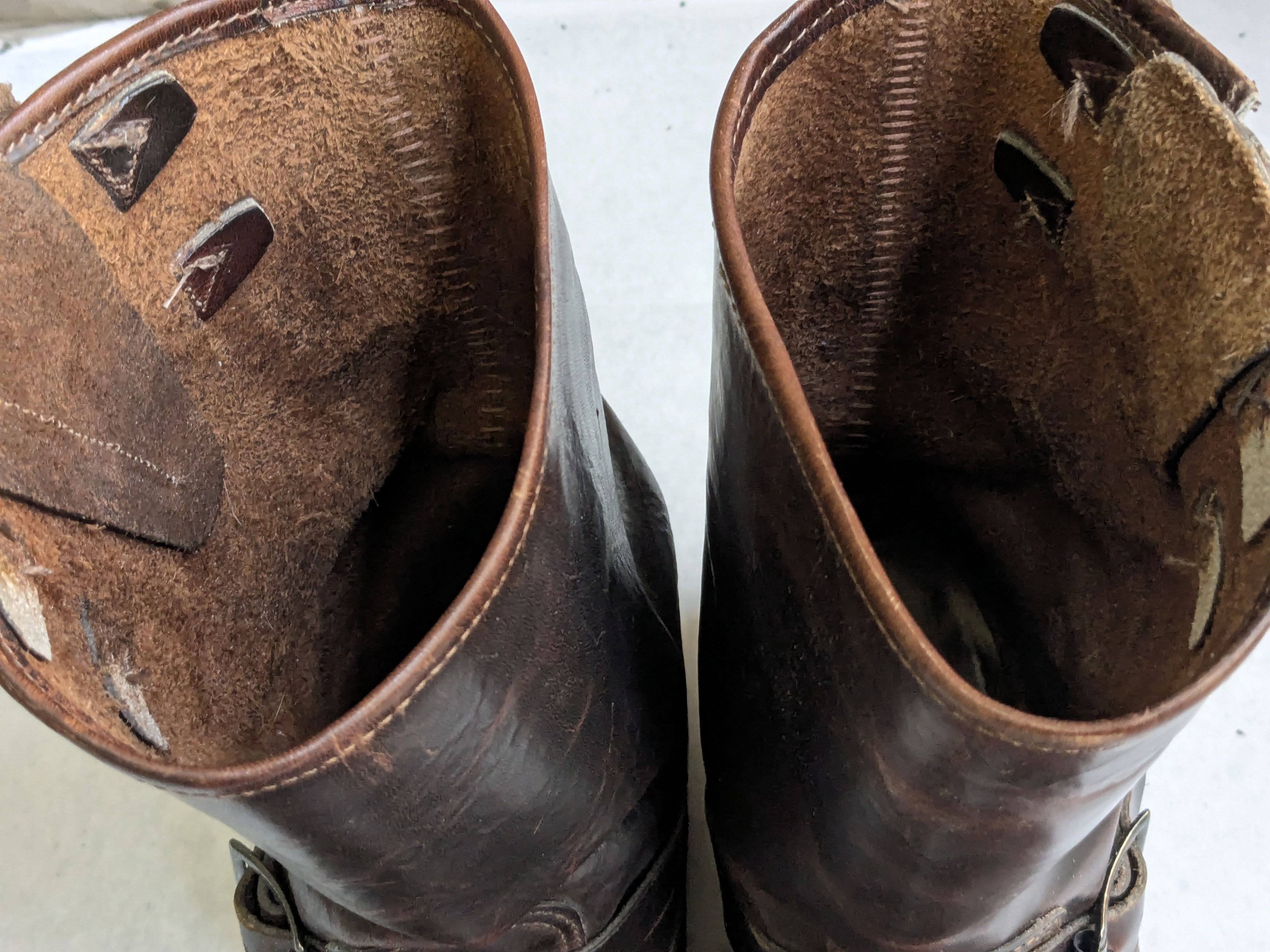 Frye Frye Harnesses Boots Brown 8.5 M Leather Buckle Size US 8.5 / EU 41-42 - 2 Thumbnail