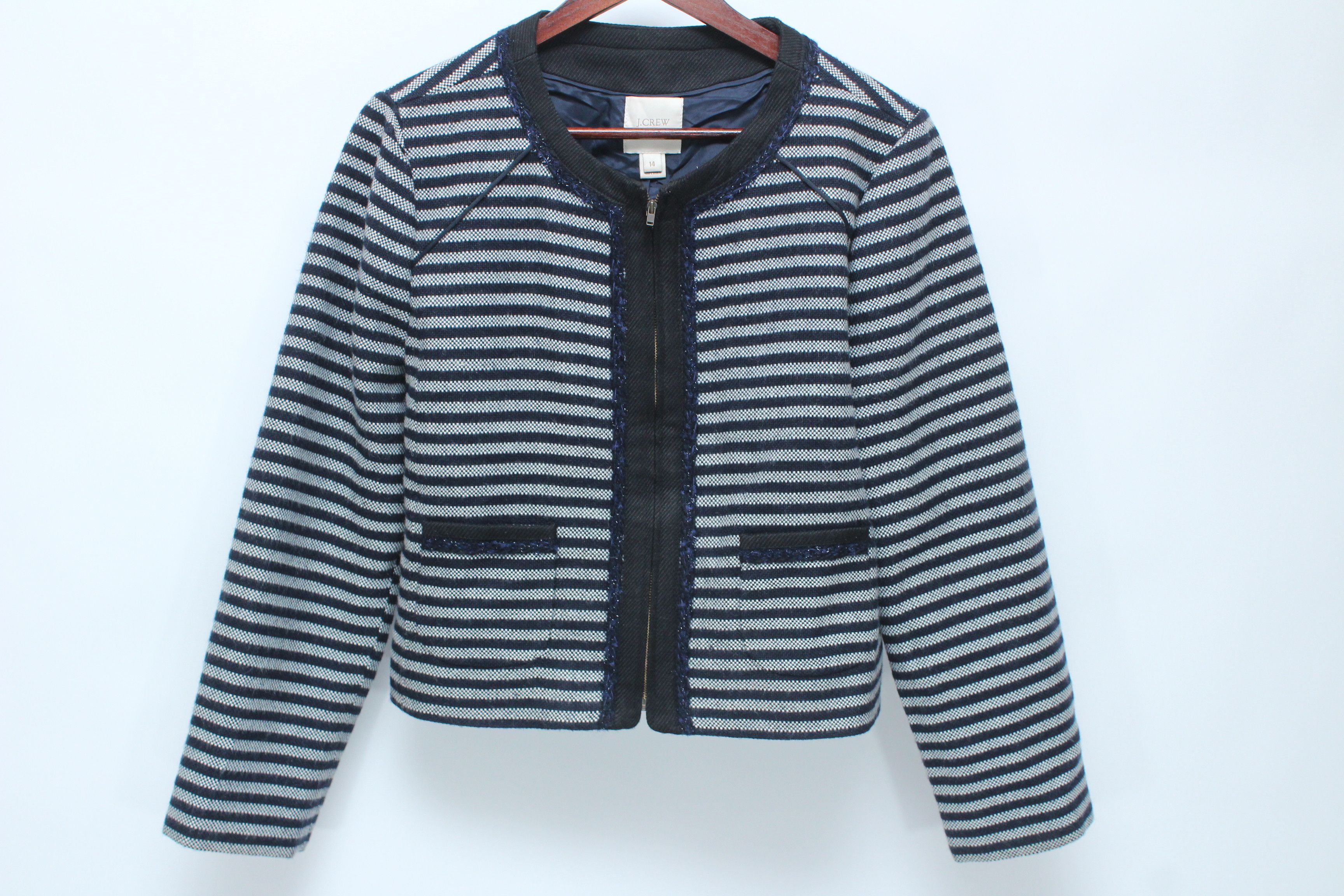 J.Crew J Crew Jacket Blazer Womens Size M Authentic Hype Size M / US 6-8 / IT 42-44 - 3 Thumbnail