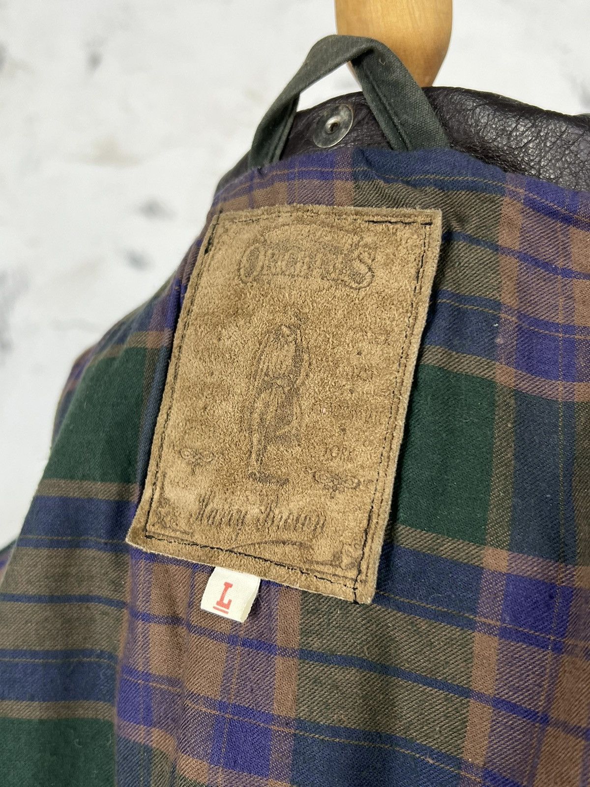 Vintage Waxed Oilskin Long Coat Outdoor Country Bushman Duster L-XL Size US L / EU 52-54 / 3 - 13 Thumbnail