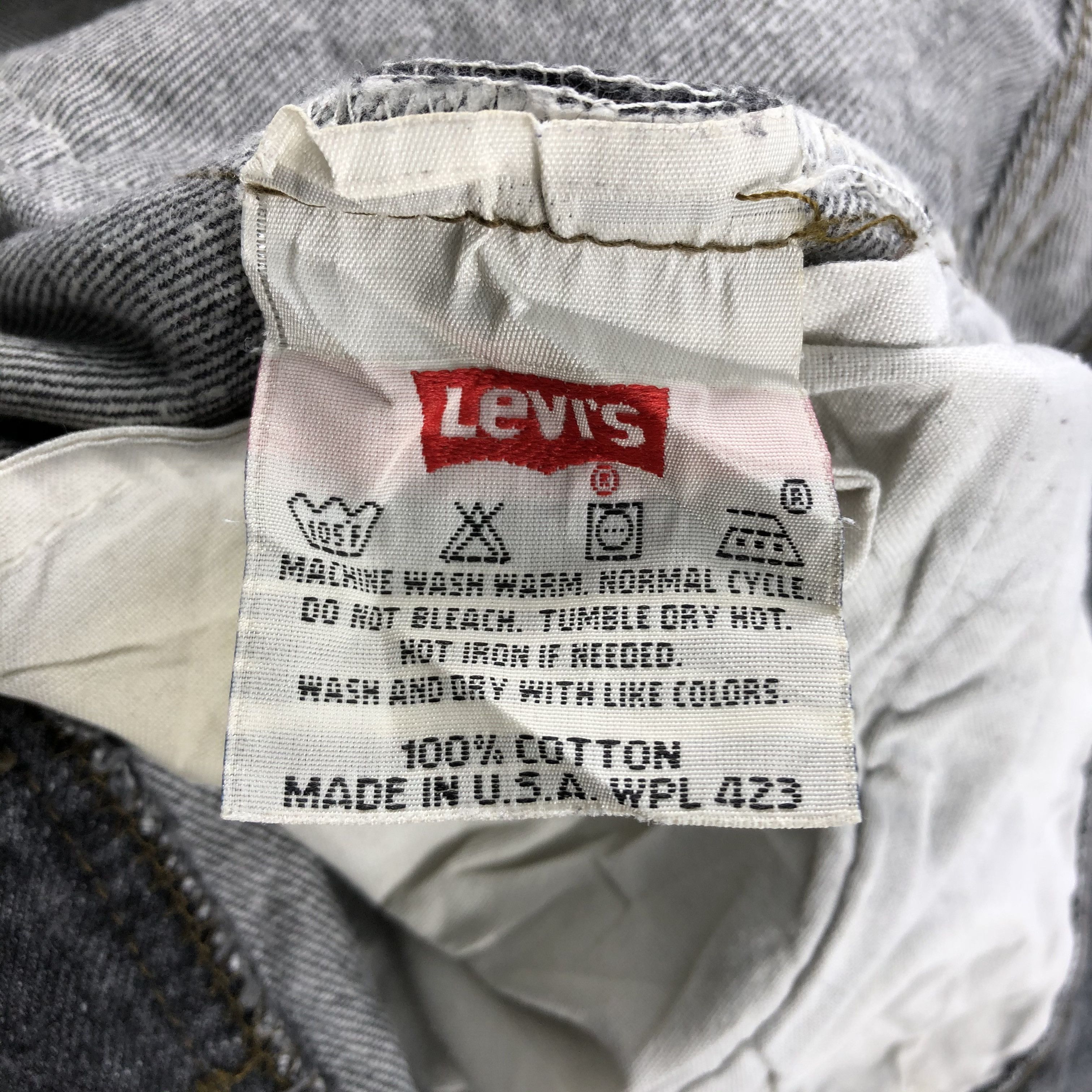 Levi's × Vintage Vintage 90s Distress Levis 501 Jeans-JM1570 Size US 35 - 11 Thumbnail