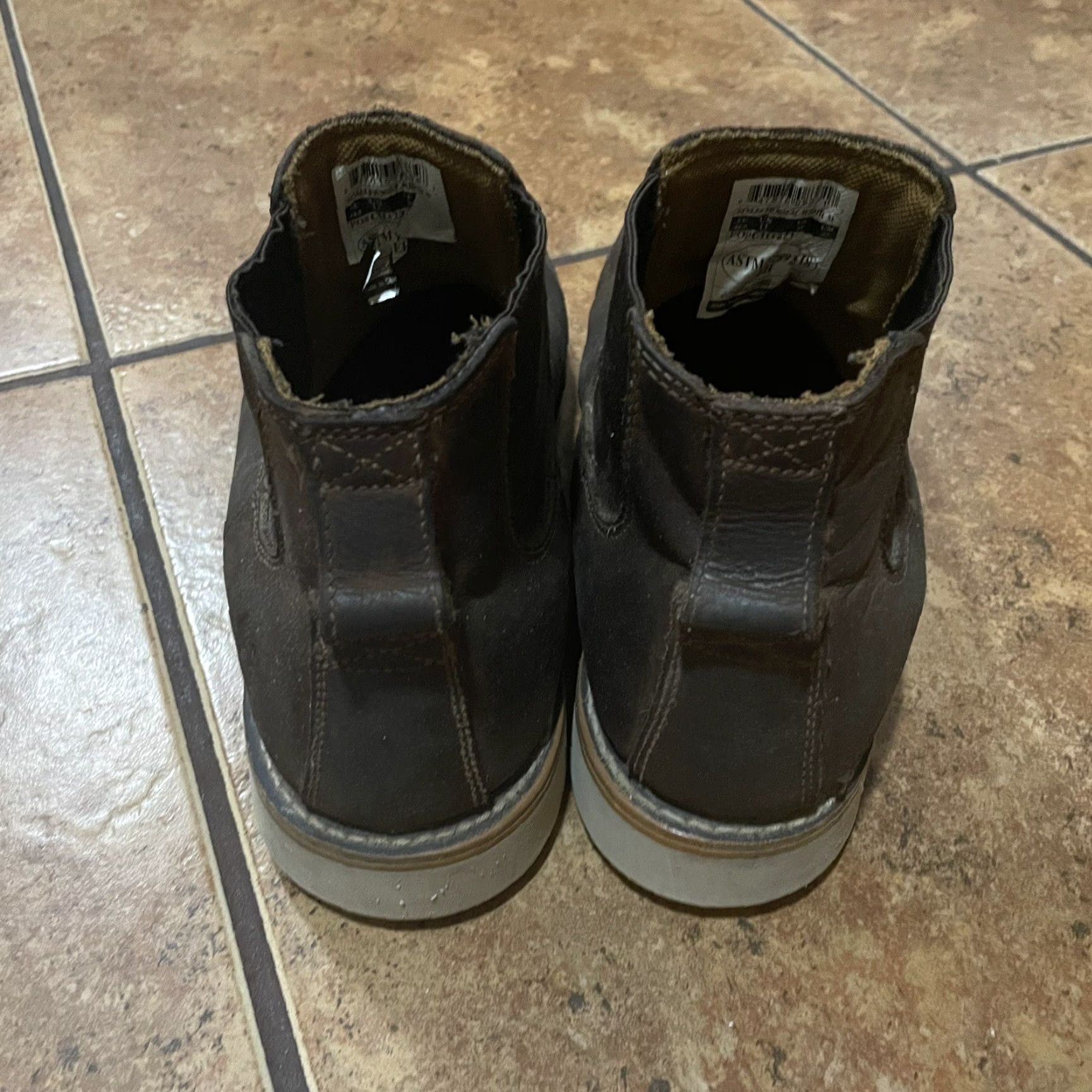 Carhartt Carhartt Boots Mens 11 5" Soft Toe Chelsea Wedge FW5033-M Brown Leather Work Safety Shoe Size US 11 / EU 44 - 3 Thumbnail