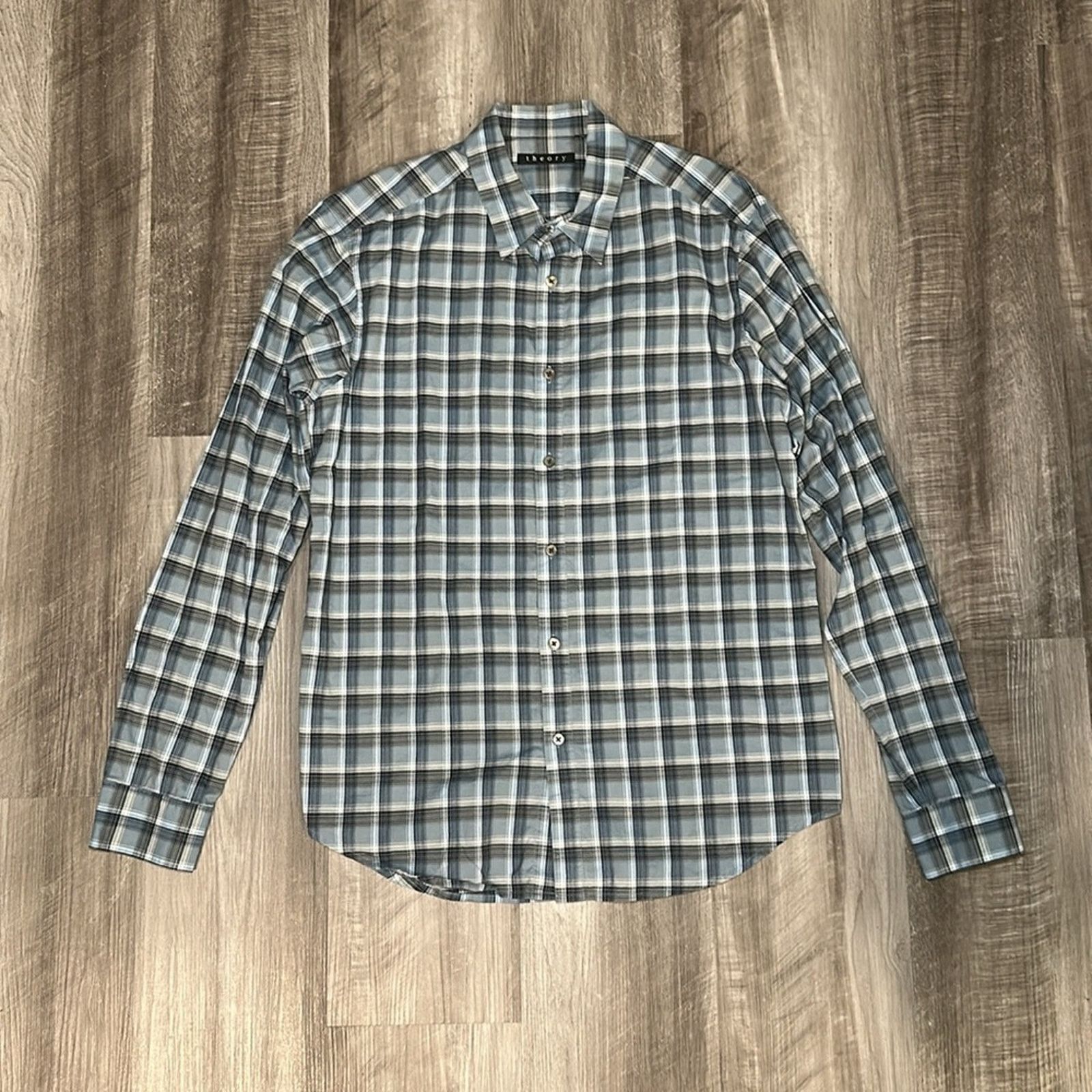Theory Theory Rastigar Alushta Long Sleeve Button Down - Medium Size US M / EU 48-50 / 2 - 2 Thumbnail