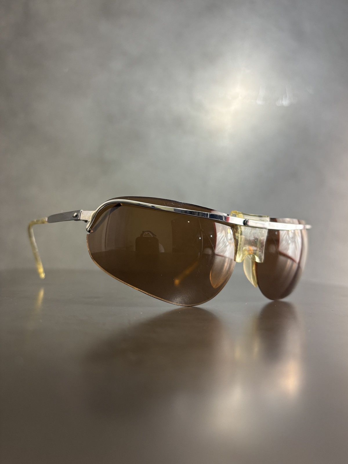 Vintage 1960s Baruffaldi Sport Sunglasses True Vintage Modular Italy Size ONE SIZE - 4 Thumbnail