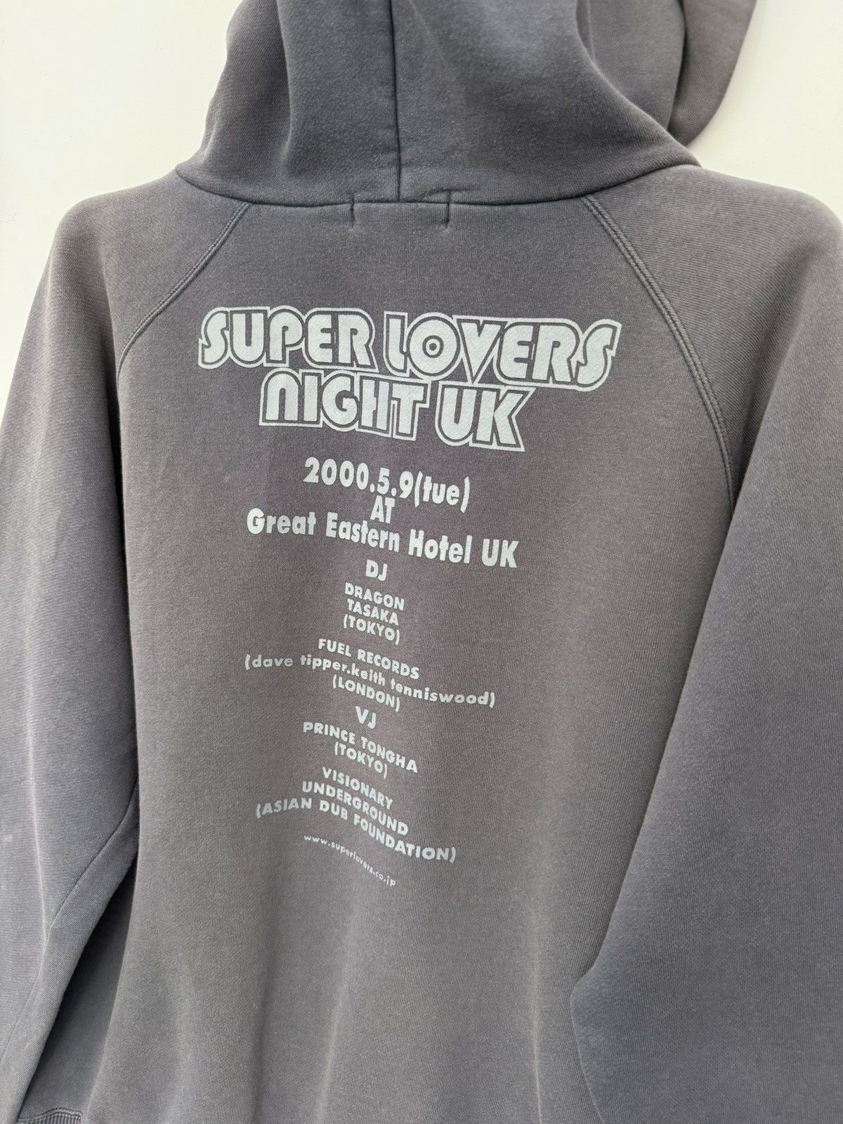 Super Lovers 🔥 Super Lovers Japanese Sunfaded iConic Logo Hoodie Size US S / EU 44-46 / 1 - 9 Thumbnail