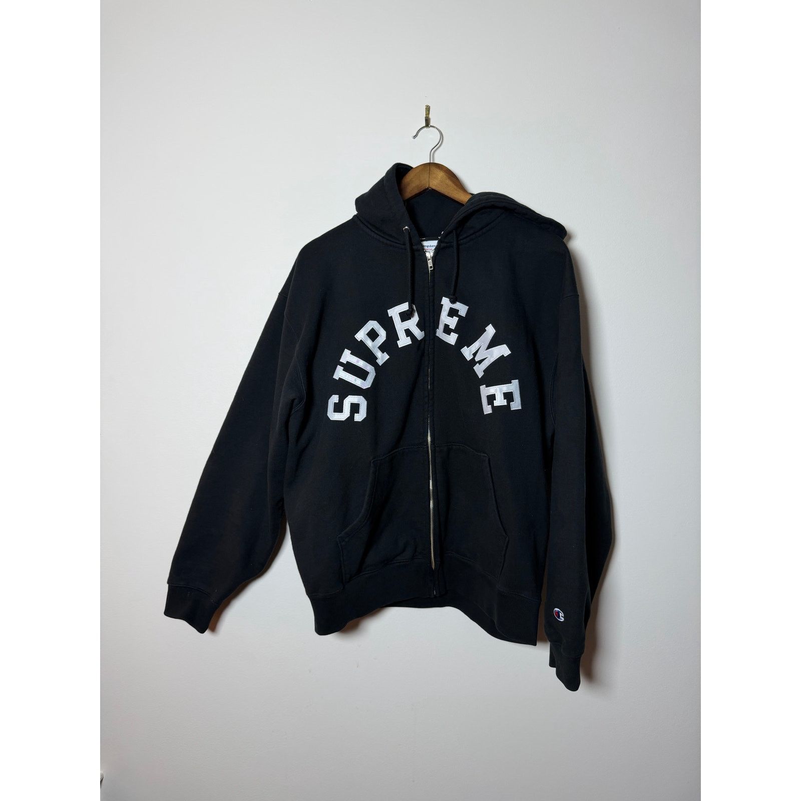 Champion × Streetwear × Supreme Supreme Champion Zip Up Hooded