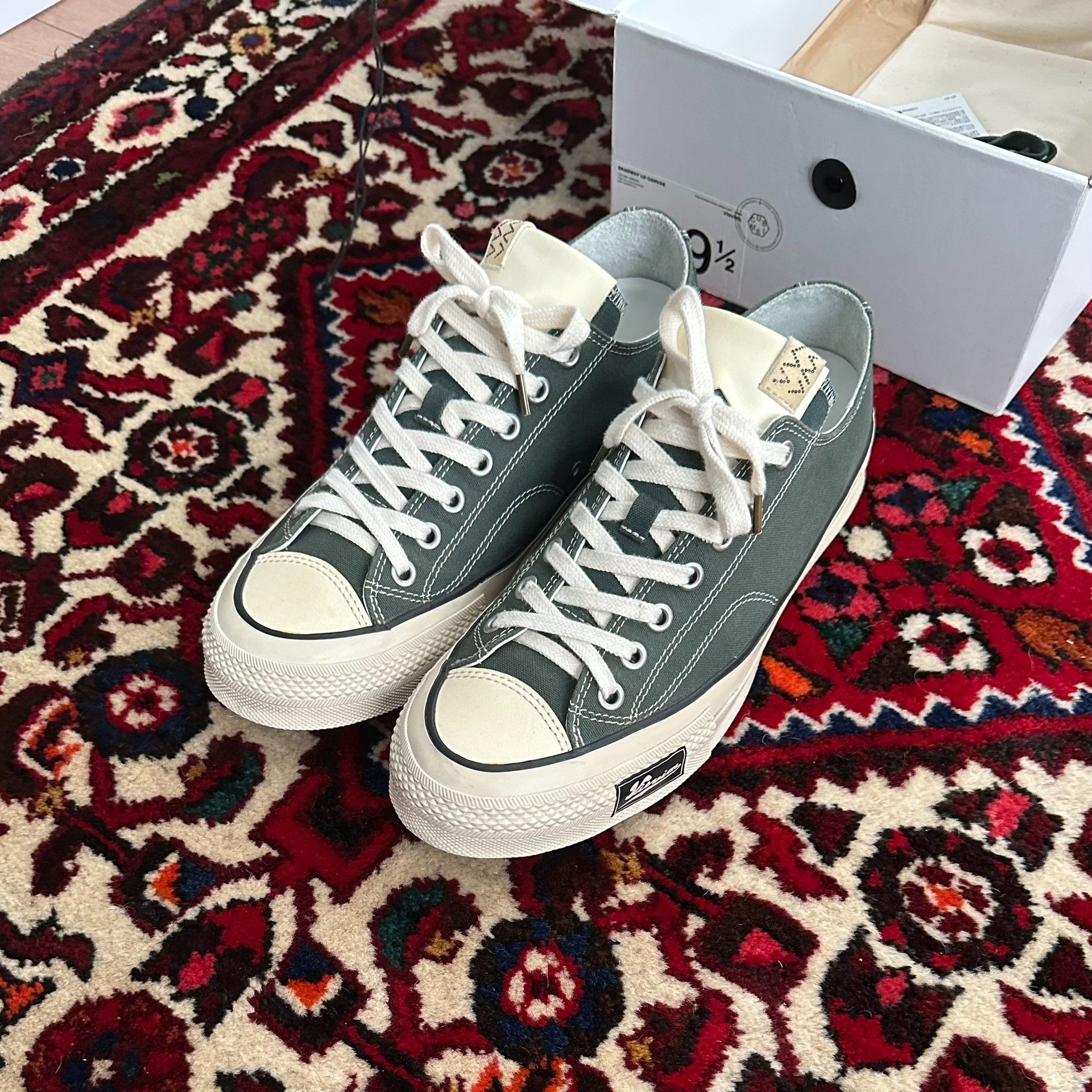 Visvim Visvim 23AW Skagway Low Canvas Shoes Size US 9.5 / EU 42-43 - 2 Thumbnail