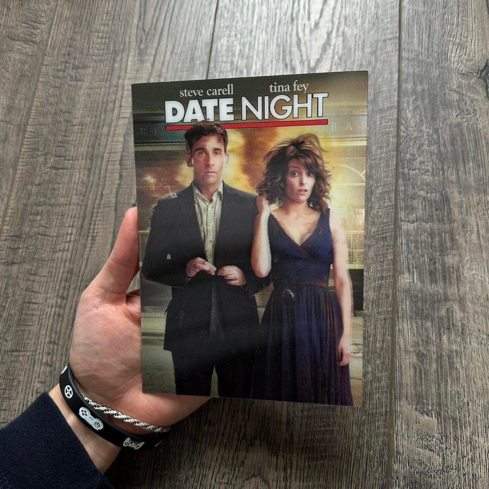 Vintage Vintage Date Night Comedy Movie Holographic Movie Poster Size ONE SIZE - 2 Thumbnail