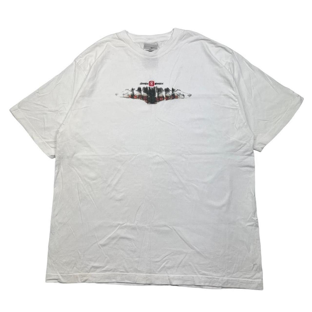 Nike Vintage 2000s Nike Shox T-shirt - XXL Size US XXL / EU 58 / 5 - 1 Thumbnail