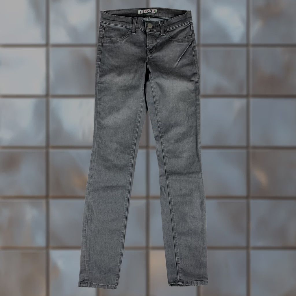 J Brand J BRAND WOMEN JEANS GRAY SKINNY LEGGINGS SIZE 25 26X30 BY INTERMIX GOTHAM Size 42" / US 20 - 1 Thumbnail