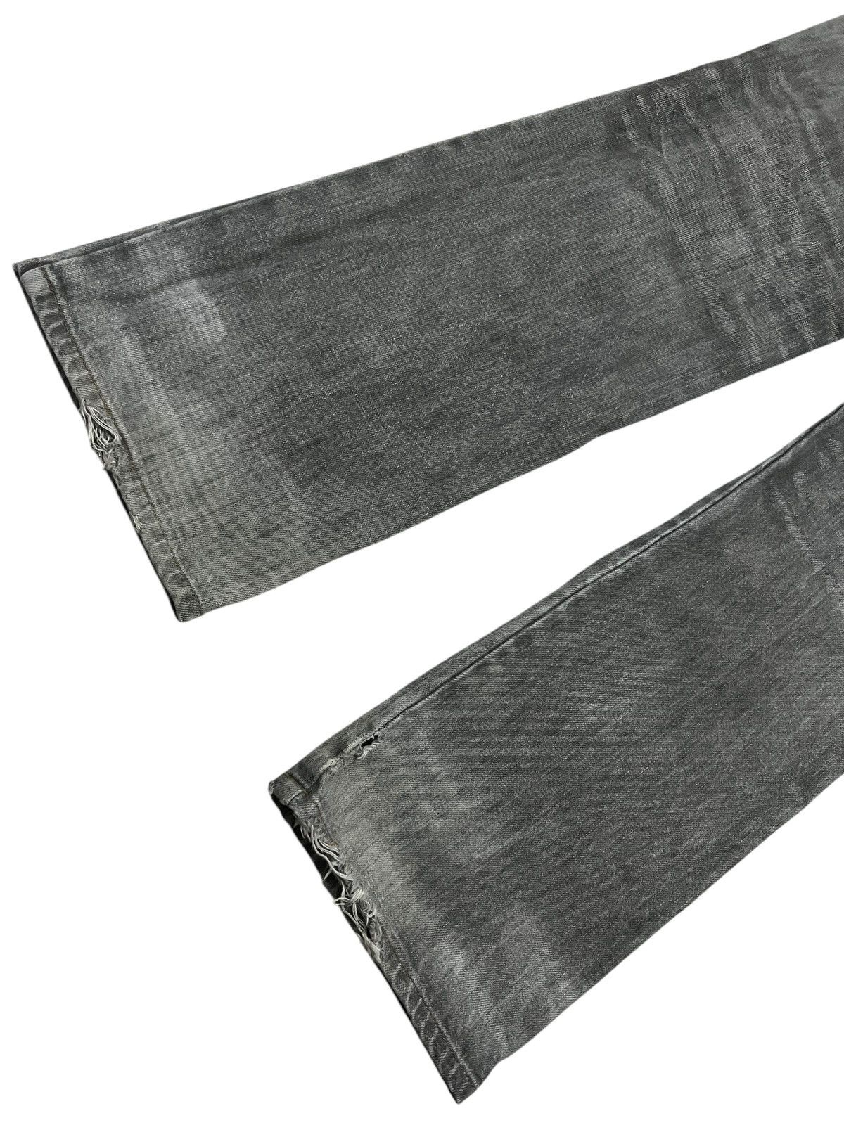 If Six Was Nine × Japanese Brand 🌈90s Japanese Brand Nano Second Sick Faded Distress Jean Size US 32 / EU 48 - 10 Thumbnail