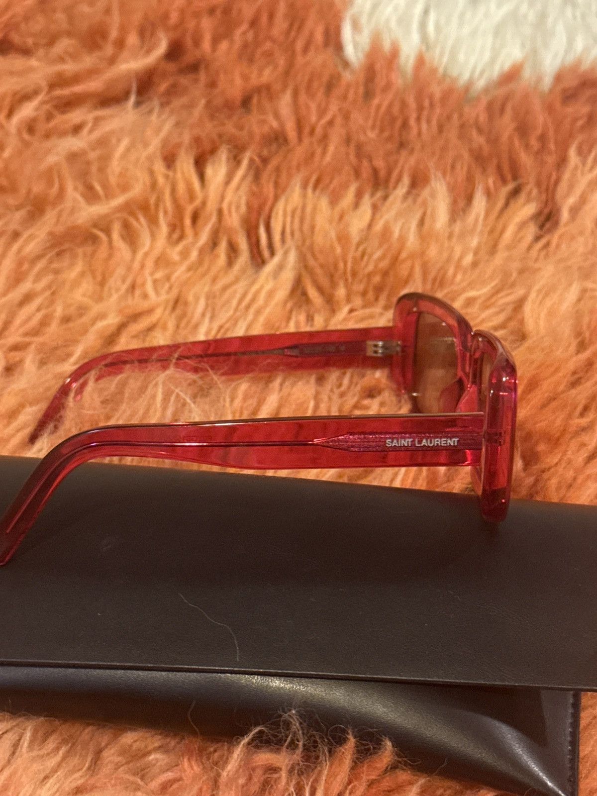 Saint Laurent Paris Saint Laurent Magenta Sunglasses SL534 Size ONE SIZE - 4 Thumbnail