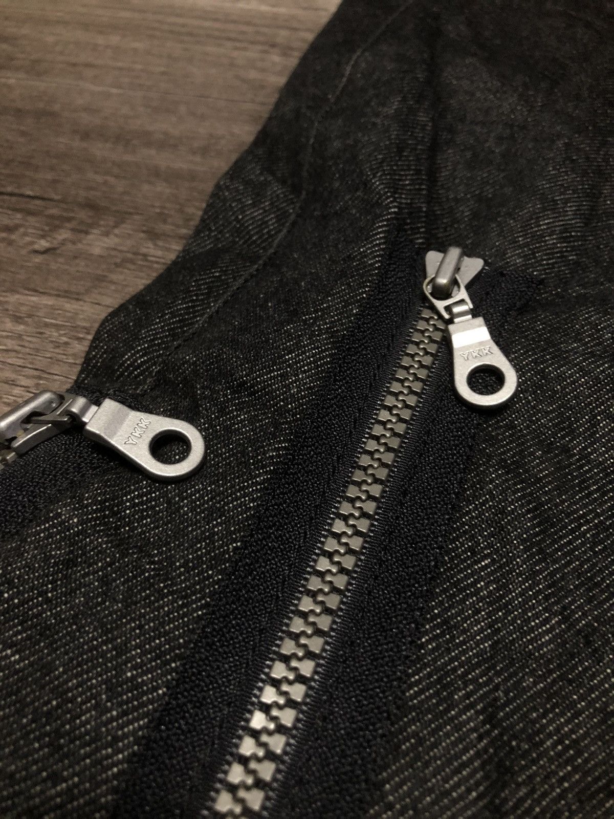 If Six Was Nine × Japanese Brand × Le Grande Bleu (L.G.B.) Vintage Setting Ons Pants Bondage Zipper Design Size US 29 - 18 Thumbnail