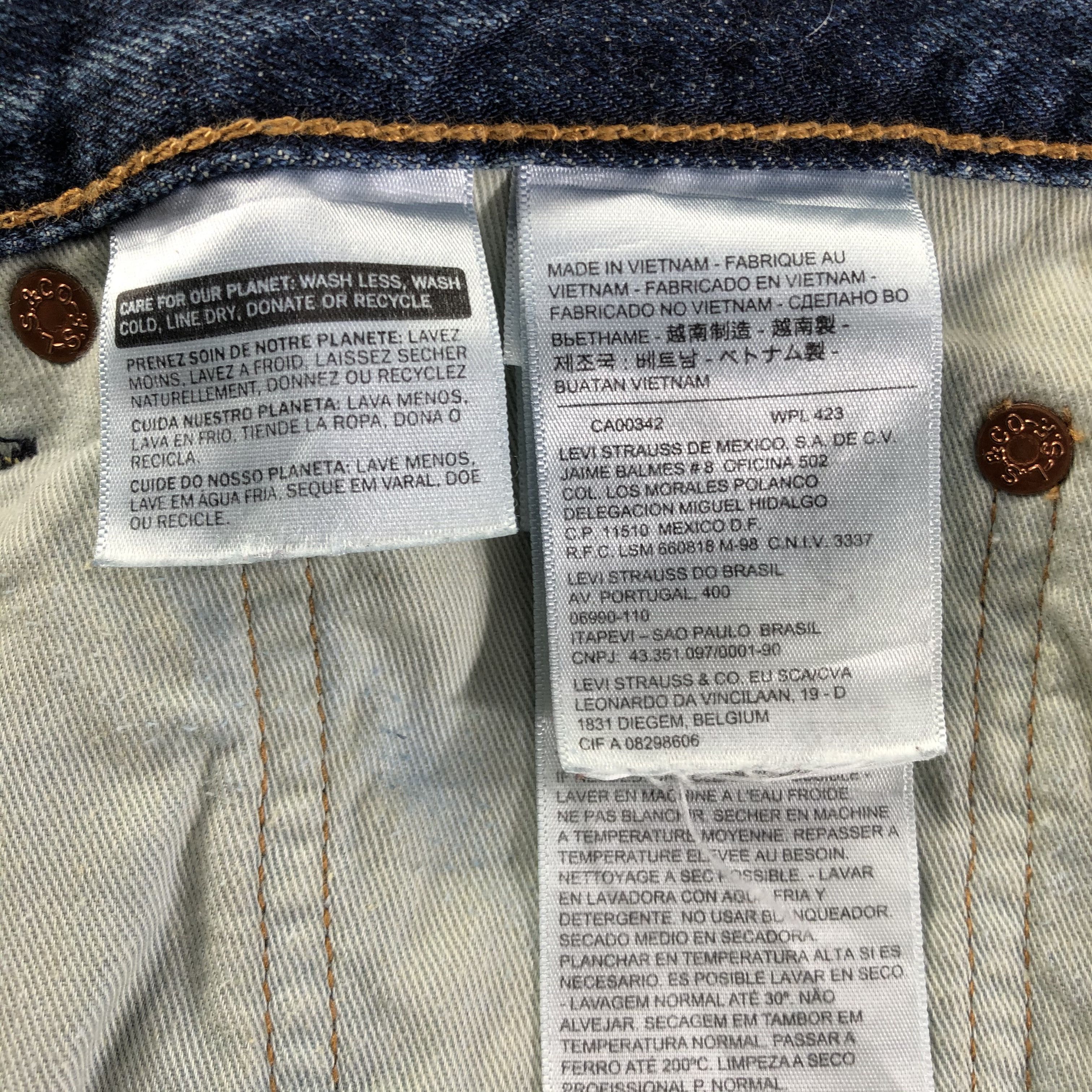 Levi's × Vintage Vintage Blue Wash Levis 503 Jeans-JM3282 Size US 36 / EU 52 - 9 Thumbnail