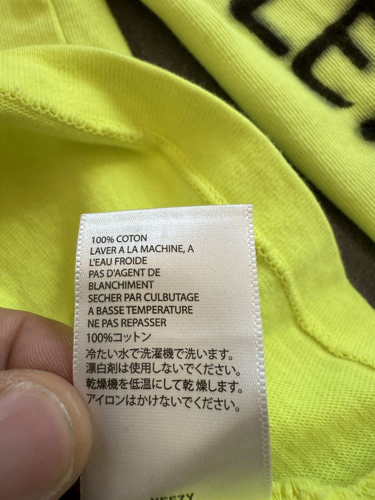 Yeezy FW18 Yeezy Wes Lang Skeleton L/S Tee Size US XS / EU 42 / 0 - 11 Thumbnail