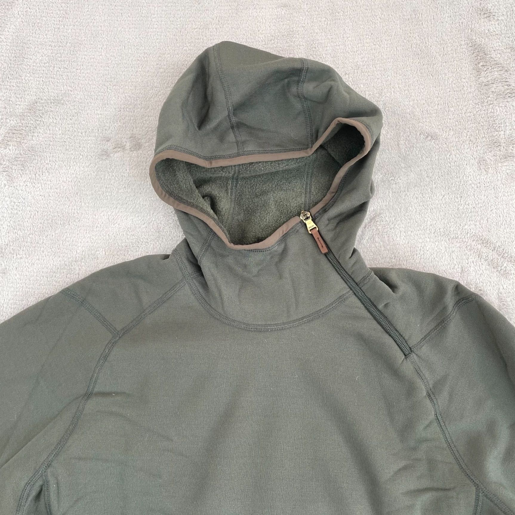 RLX Ralph Lauren VINTAGE RLX Ralph Lauren Performance Hoodie Men M Embroidered Eagle Green Size US M / EU 48-50 / 2 - 5 Thumbnail
