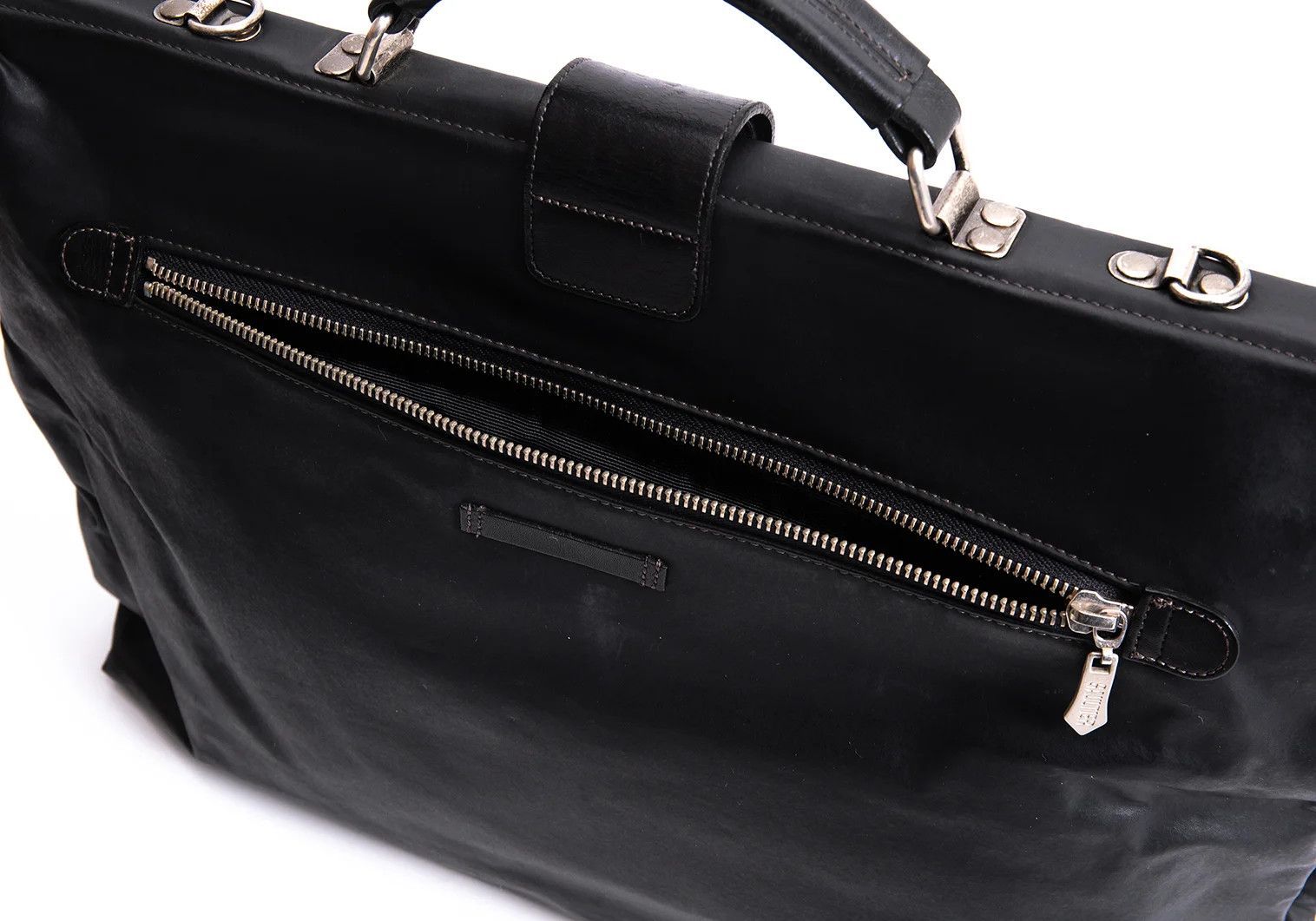 Jean Paul Gaultier Coated Doctor Bag in Black Size ONE SIZE - 12 Thumbnail