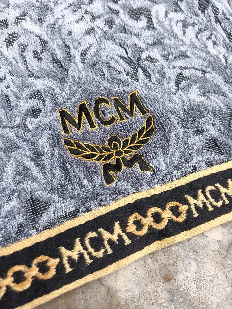 MCM MCM beach towel Size ONE SIZE - 3 Thumbnail