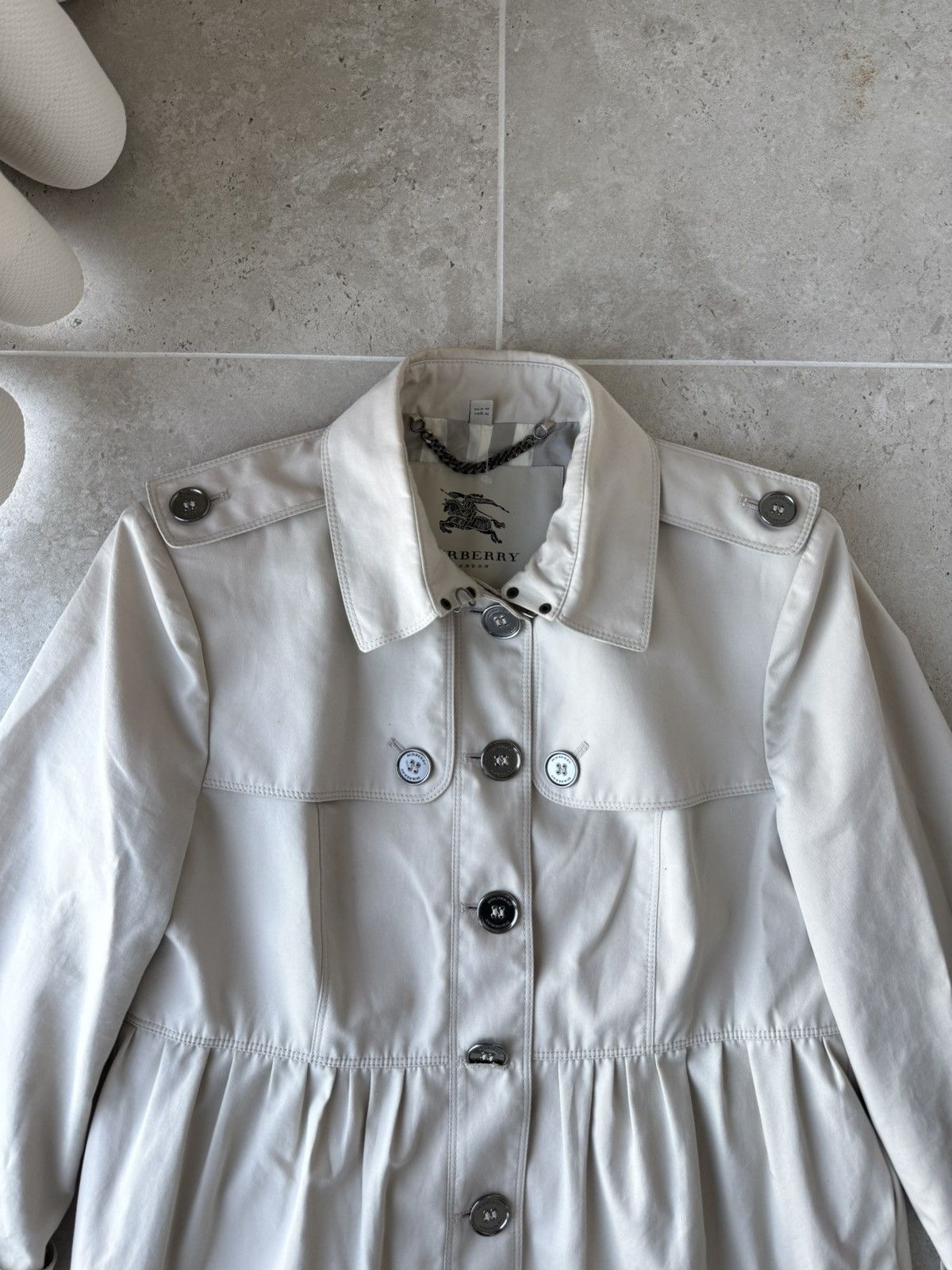 Burberry BURBERRY Trench Coat Jacket Nova Check Size M / US 6-8 / IT 42-44 - 3 Thumbnail