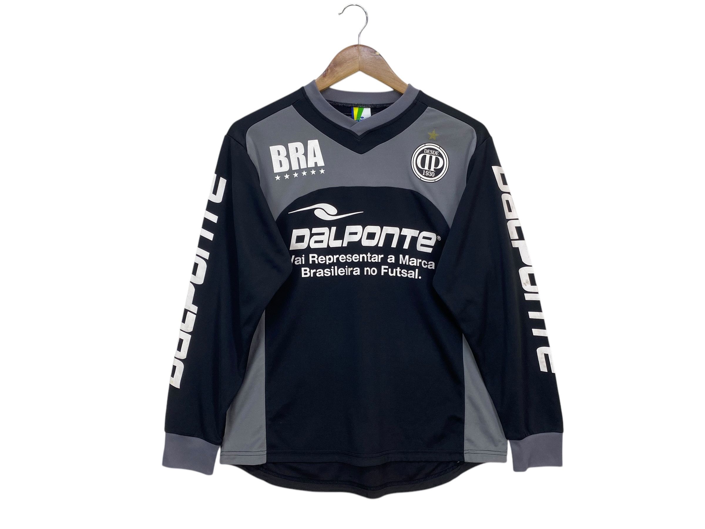 Japanese Brand × Vintage Dalponte Vintage Futsal Long Sleeve Jersey Shirt Size US XS / EU 42 / 0 - 1 Thumbnail