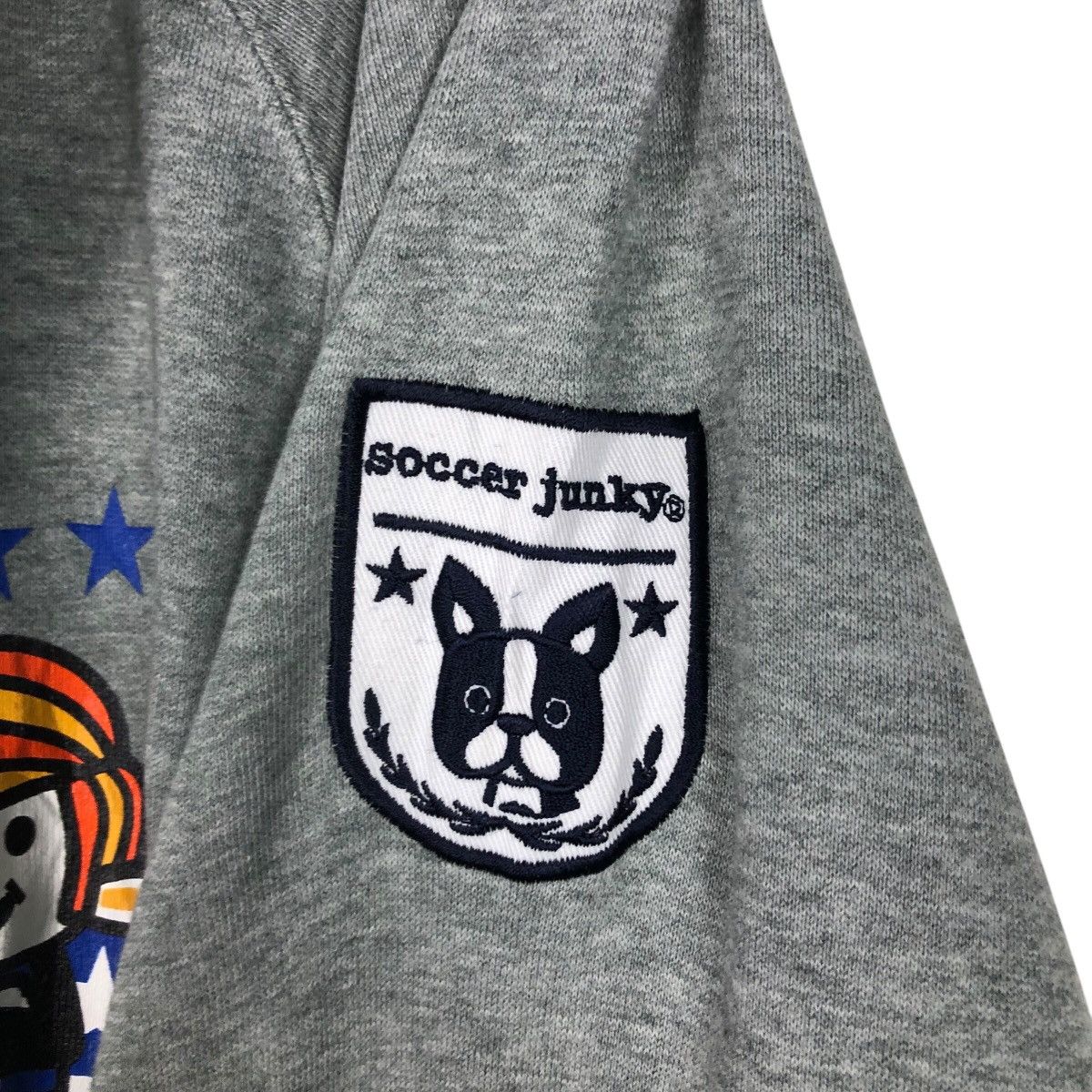 Japanese Brand × Vintage 📌Vintage Zipper Sweater Laundry x Soccer Junky big Logo Size US L / EU 52-54 / 3 - 17 Thumbnail