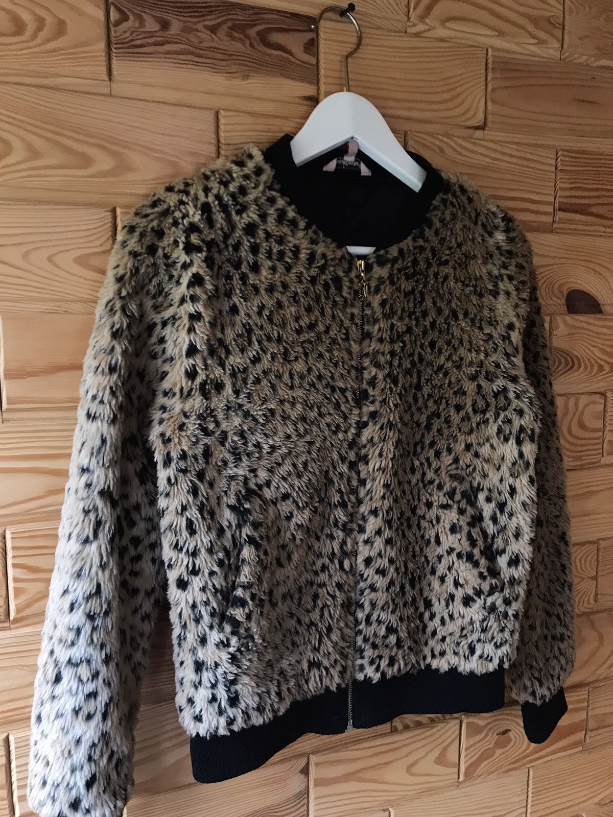 Japanese Brand Juicy Couture Vintage Y2k Rare Juicy Couture Leopard Synchilla Bomber Jacket Grailed