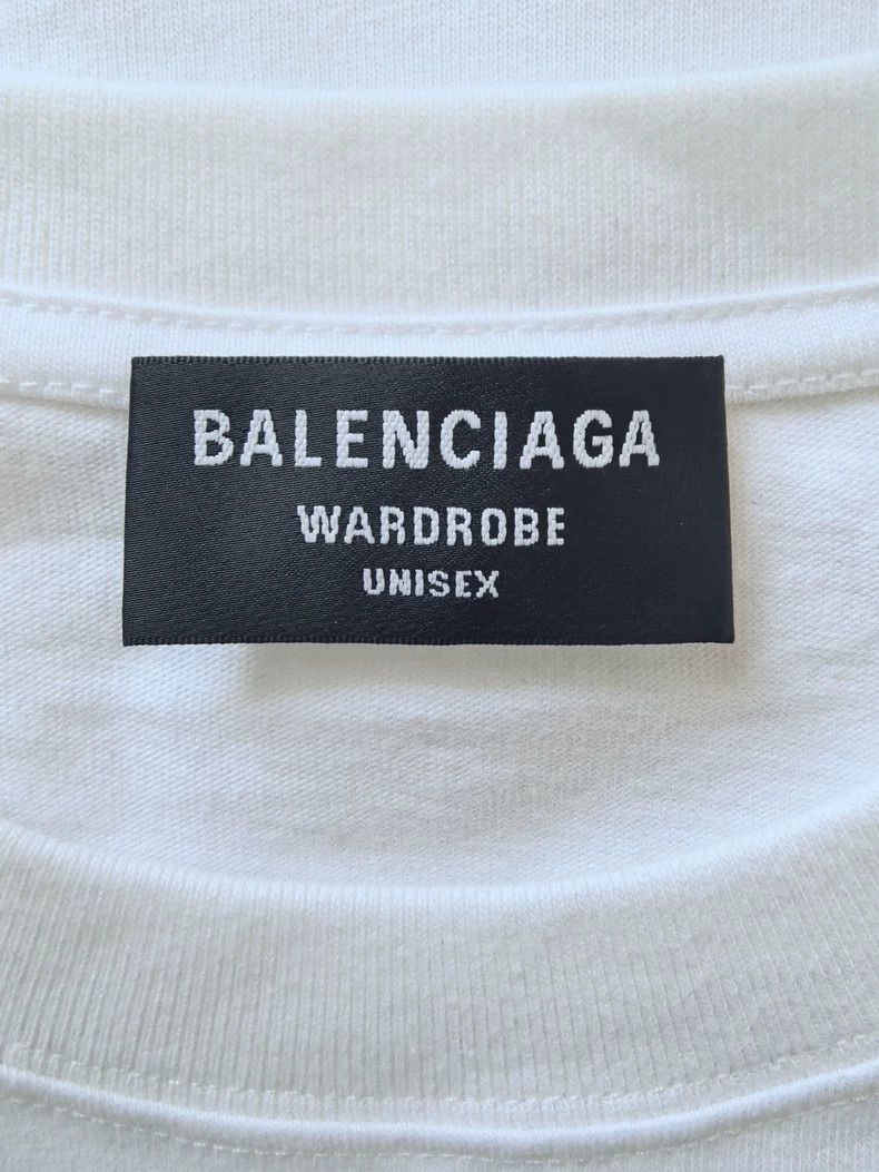 Balenciaga Balenciaga Pure white t-shirt Size US L / EU 52-54 / 3 - 5 Thumbnail