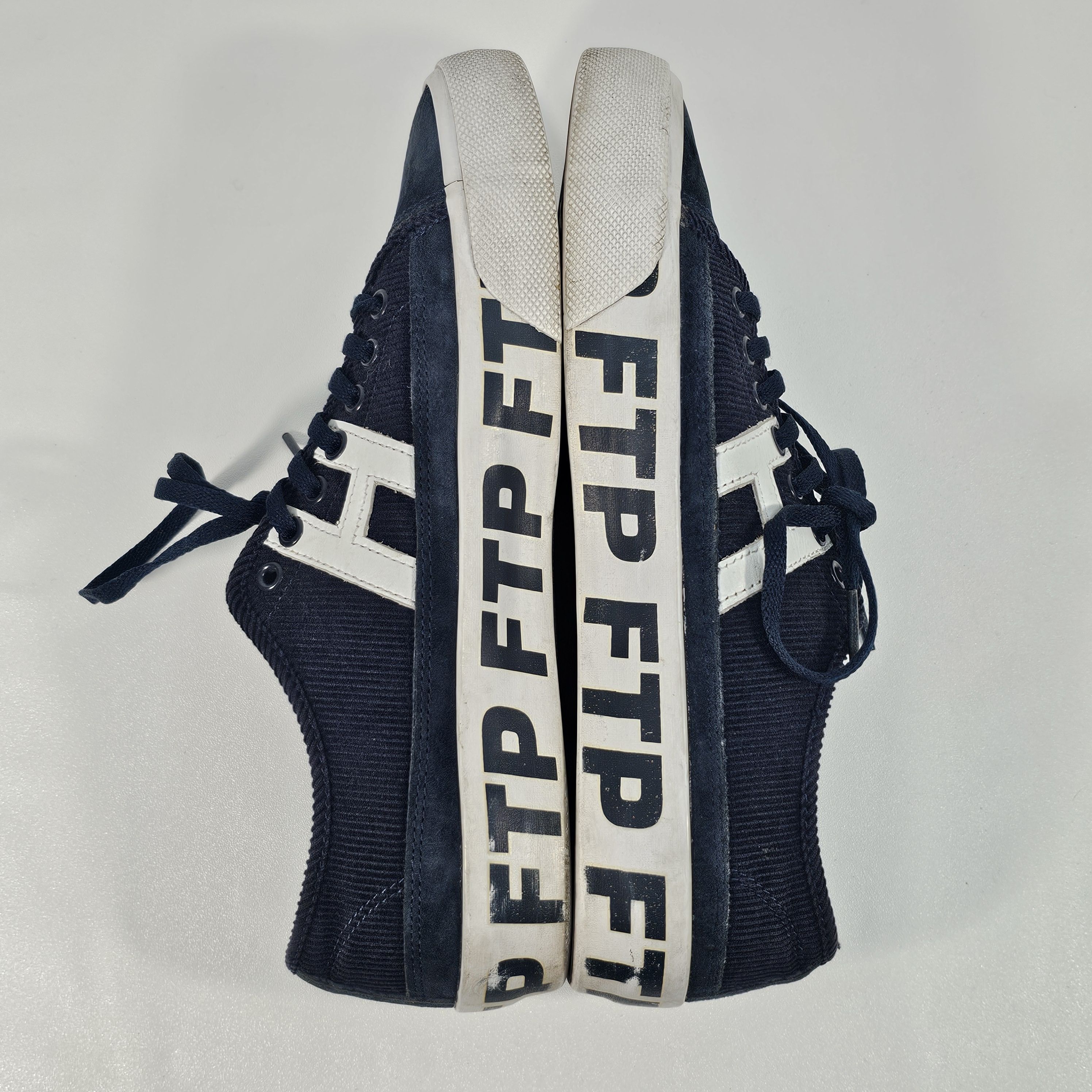 Fuck The Population × Huf Huf × FTP Hupper 2 Low Dark Navy Curdoroy Shoes 2016 Size US 7.5 / EU 40-41 - 6 Thumbnail