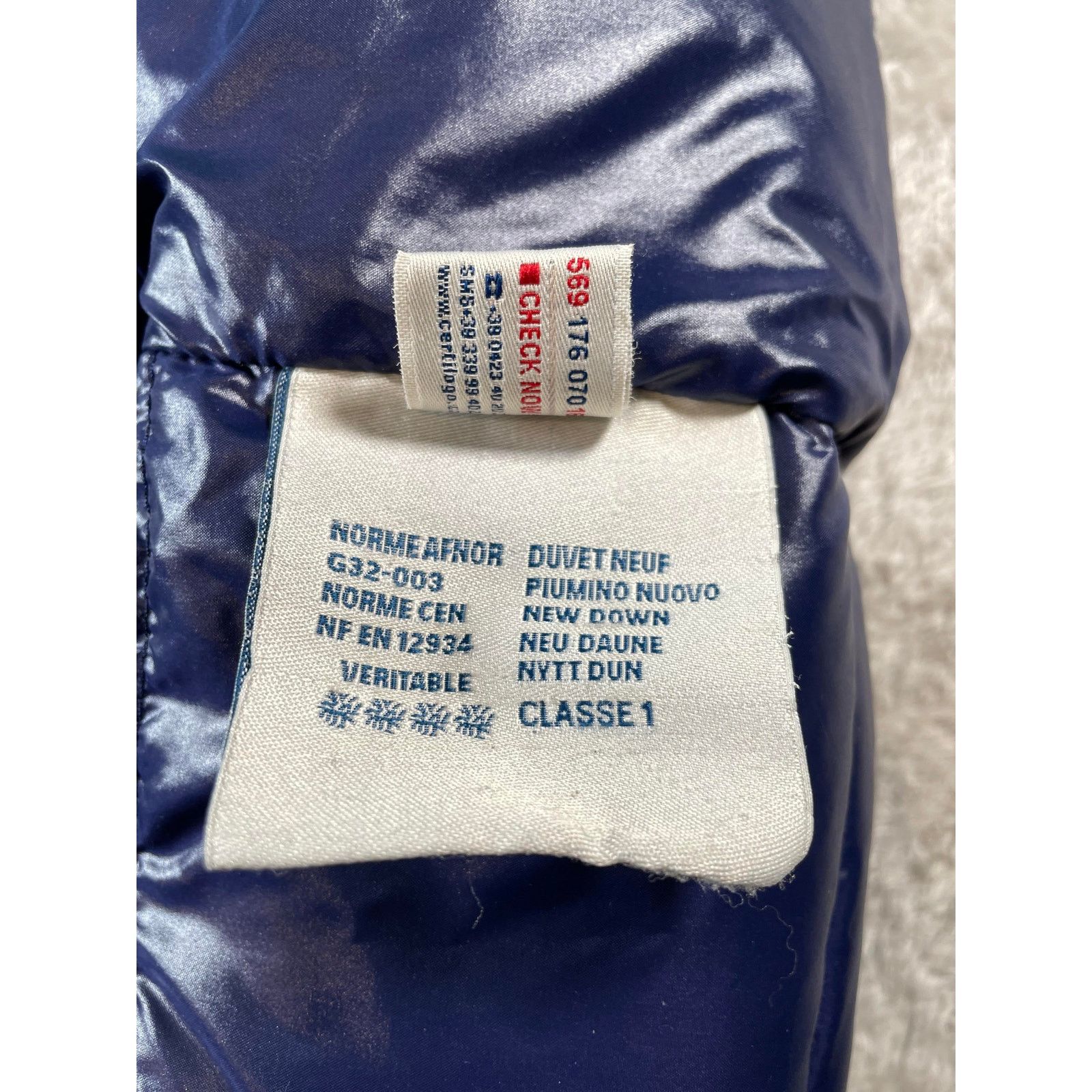 Moncler Moncler Chevalier Blue Puffer Jacket Size US XL / EU 56 / 4 - 8 Thumbnail