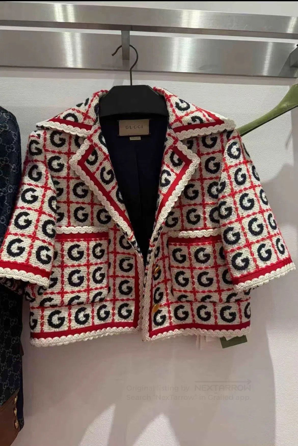 Gucci Gucci Women's Heavy Craft Jacket. Size S / US 4 / IT 40 - 5 Thumbnail