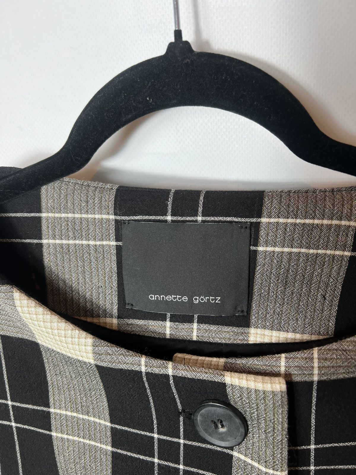 Annette Gortz Vintage designer avant garde Anette Gortz Paula1 Blazer Size L / US 10 / IT 46 - 6 Thumbnail