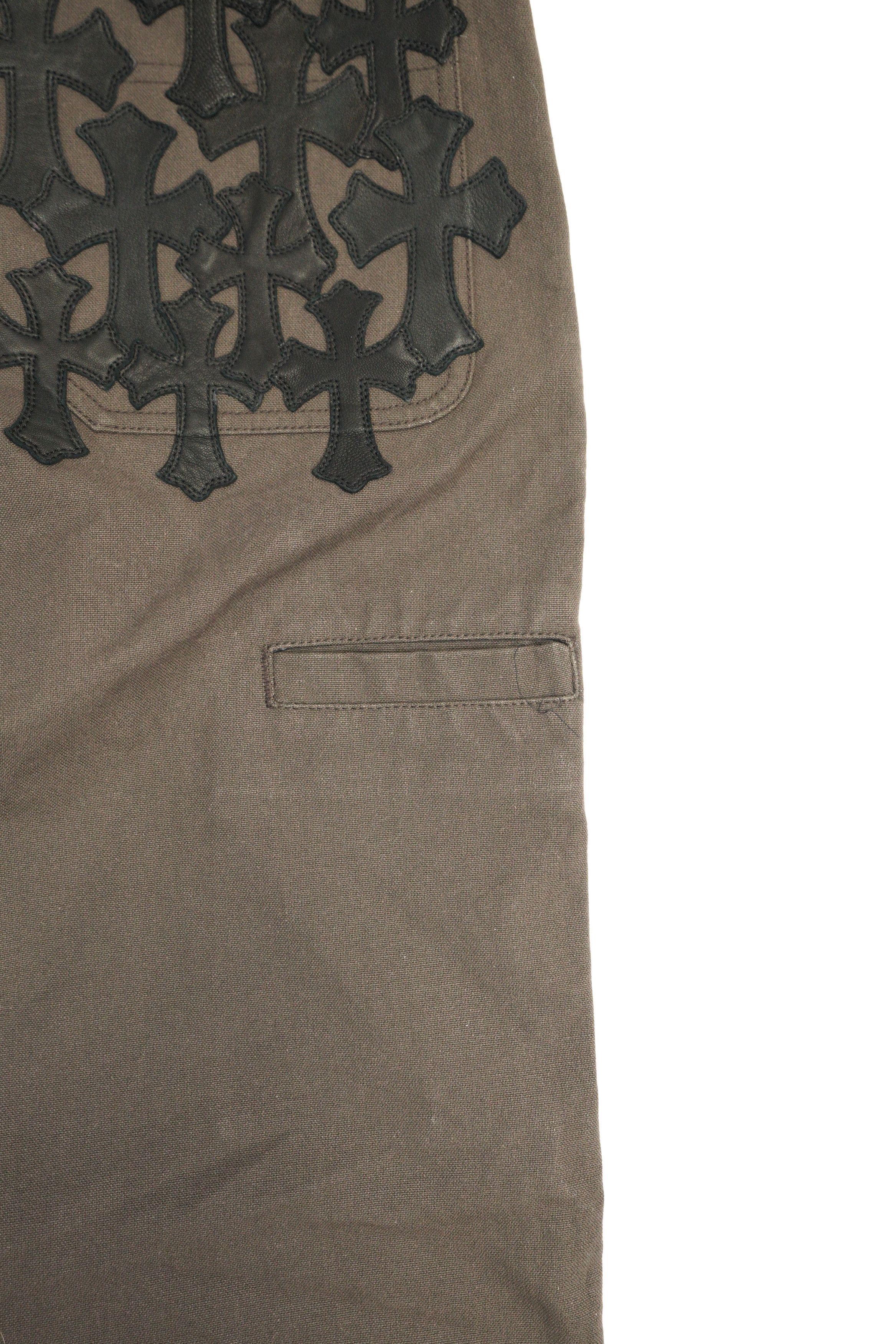 Chrome Hearts Chrome Hearts 'Brown' 13 Patch Work Pants - 36 Size US 36 / EU 52 - 8 Thumbnail