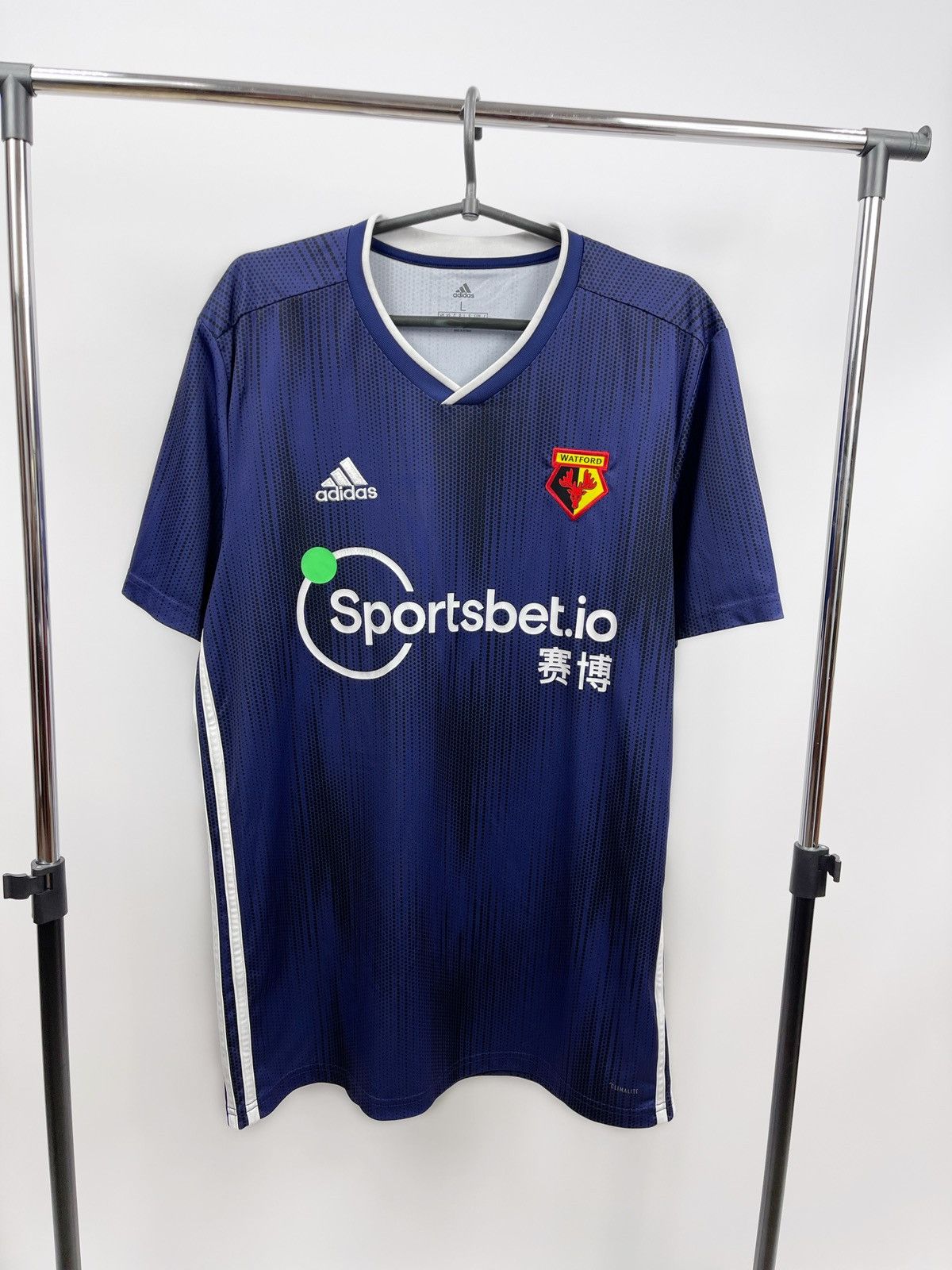 Adidas Watford FC Jersey Size L 2019/20 Foorball Shirt Blue